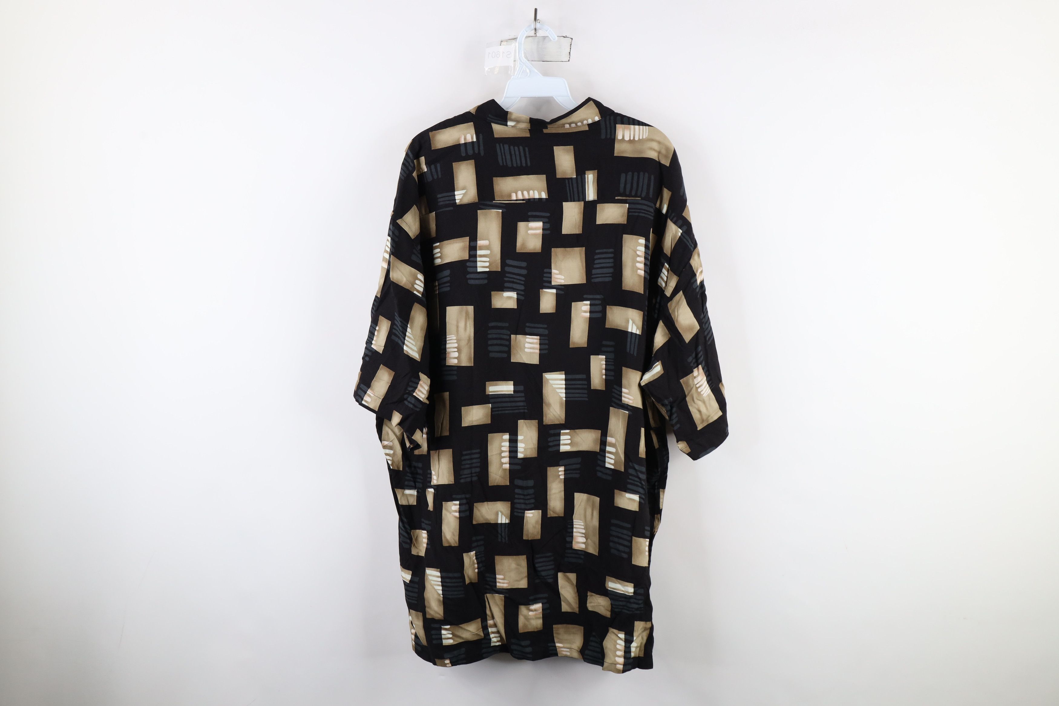 Vintage Deadstock Vintage 90s Streetwear Short Sleeve Collared Shirt Size US XL / EU 56 / 4 - 8 Thumbnail