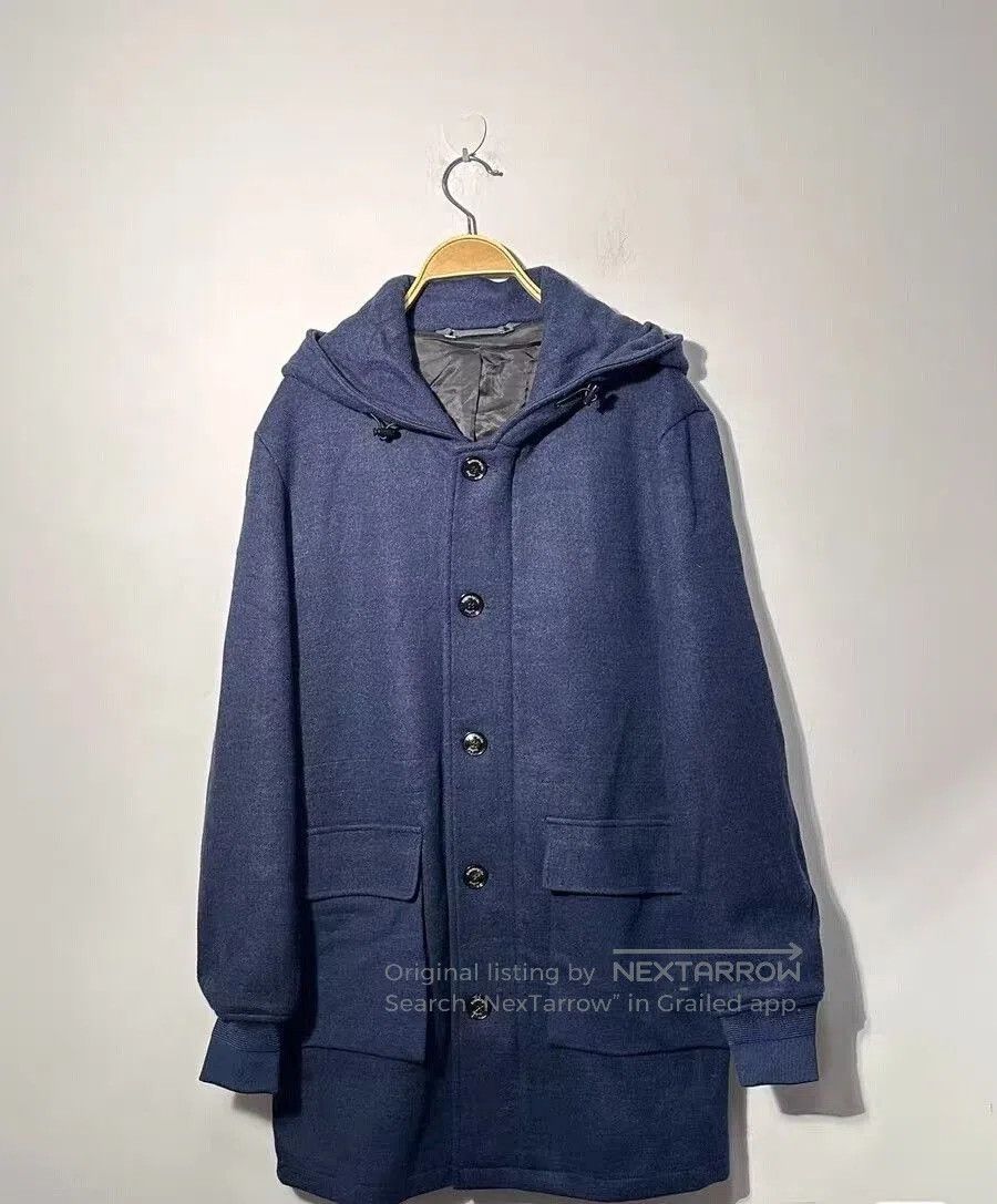 Ermenegildo Zegna ZEGNA Men's Wool Cashmere Coat. Size US XL / EU 56 / 4 - 1 Thumbnail