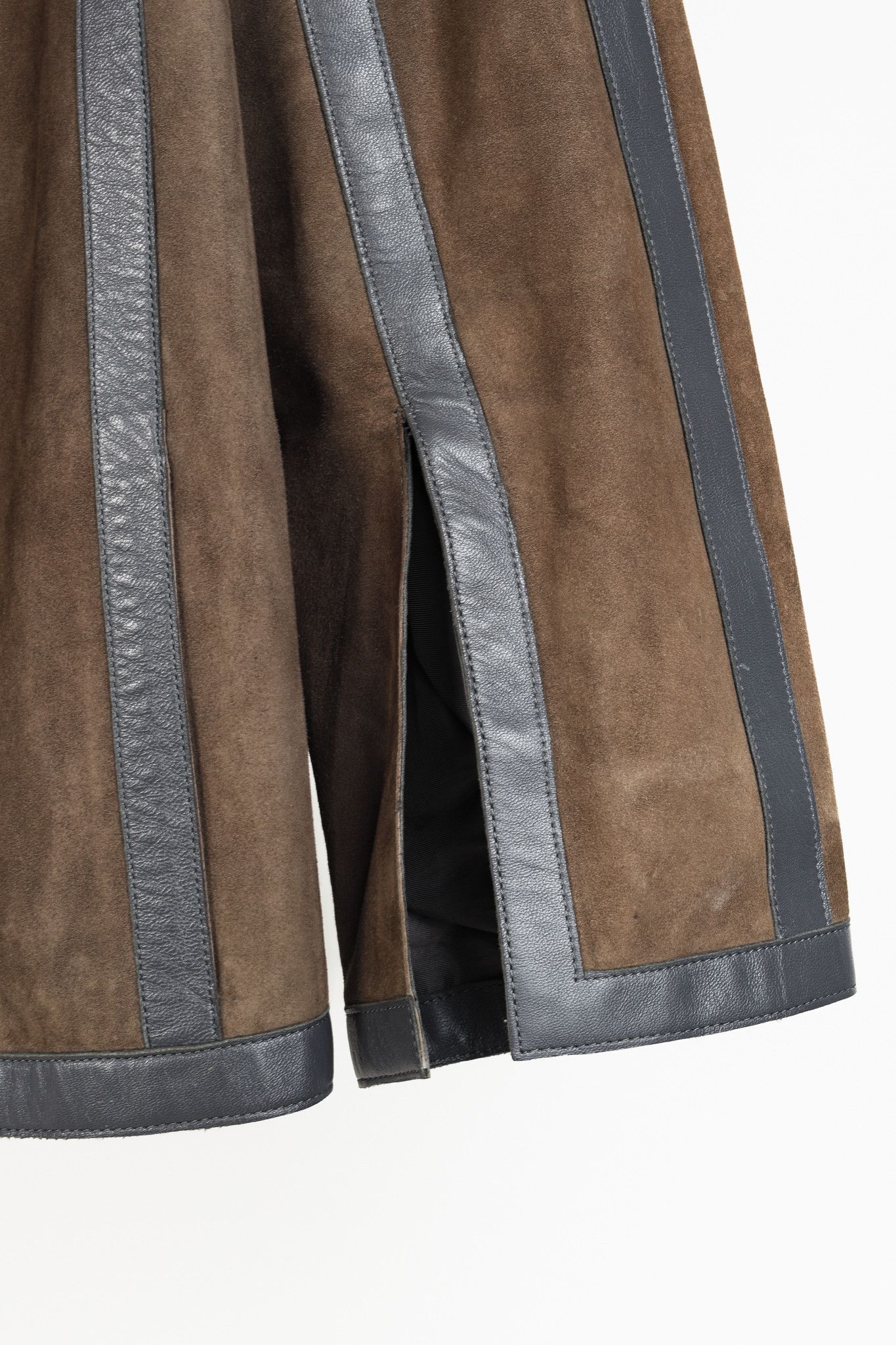 Akris Akris Taupe Grey Goat Panelled Jacket Size M / US 6-8 / IT 42-44 - 6 Thumbnail