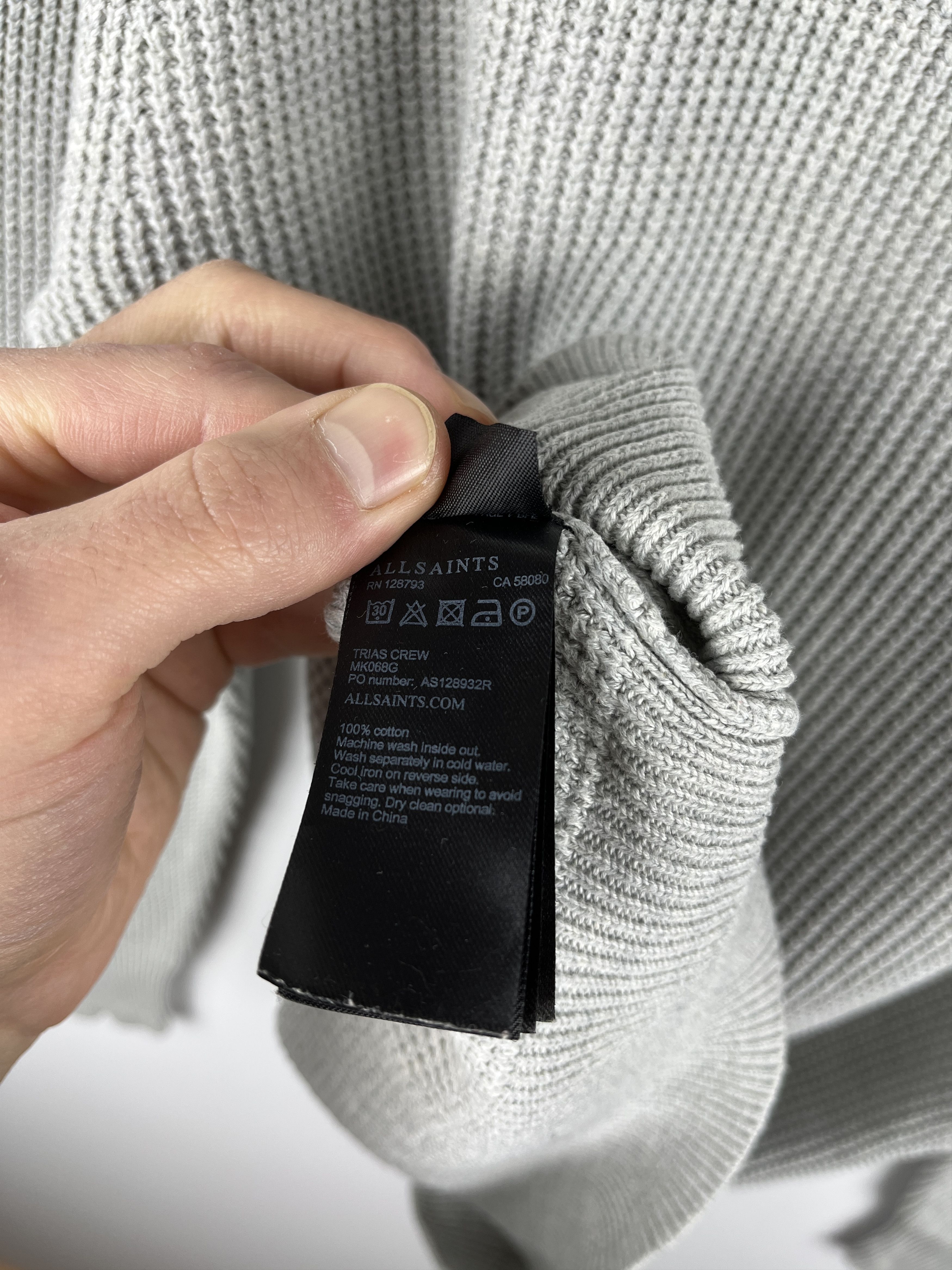 Allsaints AllSaints Trias Crew Sweater Size US S / EU 44-46 / 1 - 10 Thumbnail