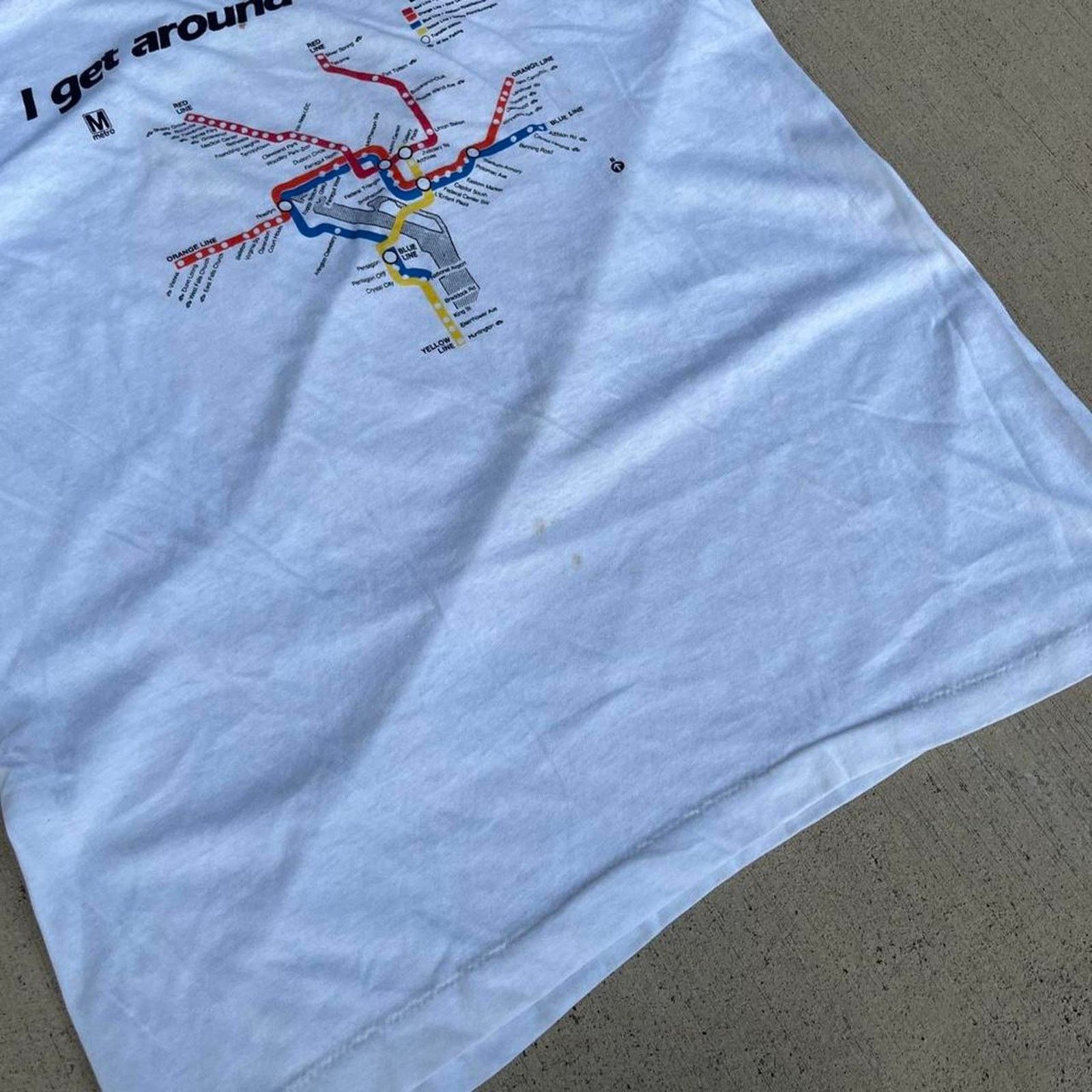 Other Screen Stars 90's Subway Transit Station Single Stitch Rare Size US XL / EU 56 / 4 - 3 Thumbnail