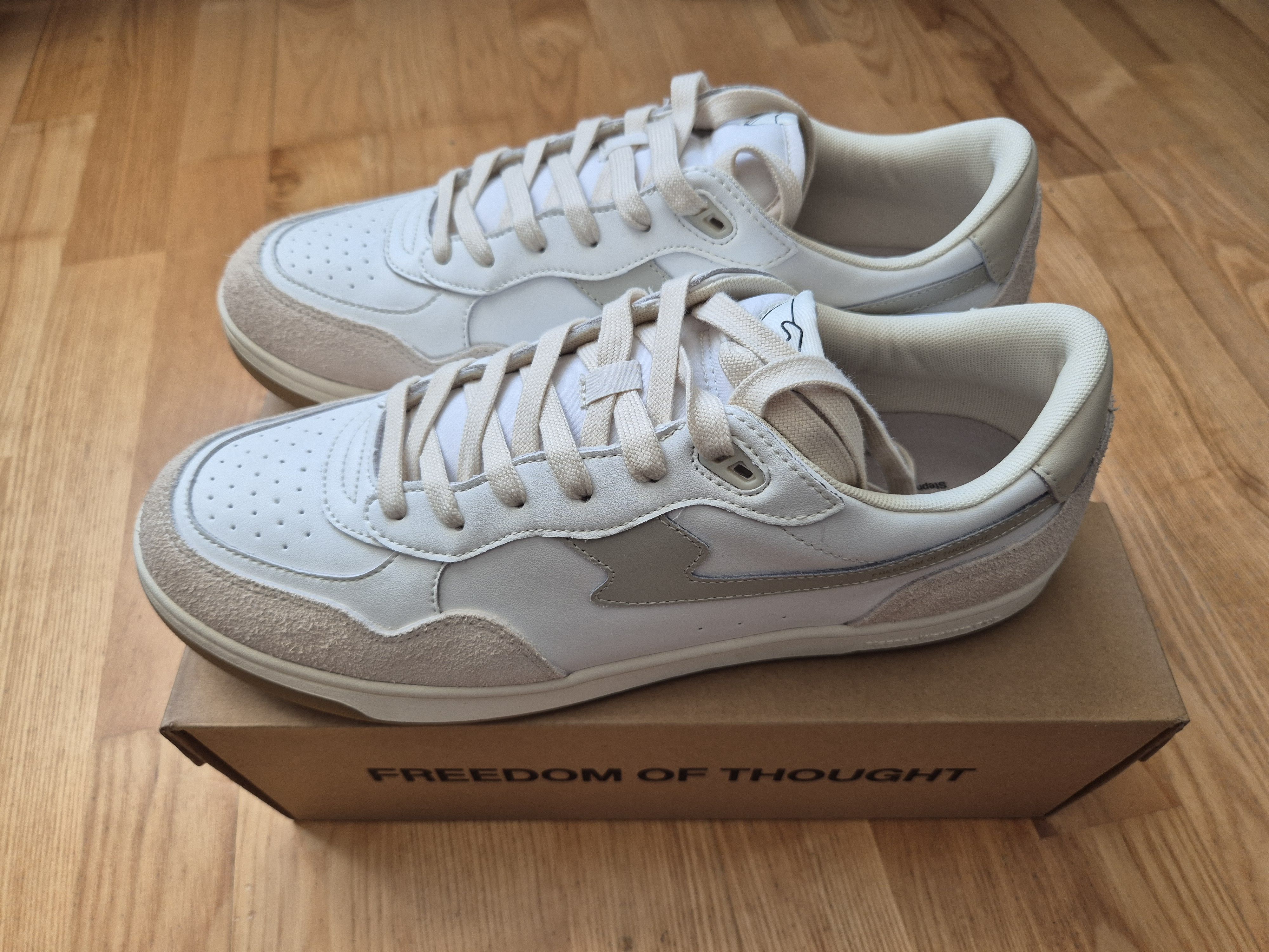 Stepney Workers Club Pro-Cup 01 S-Strike Leather Spring White Size US 13 / EU 46 - 2 Thumbnail