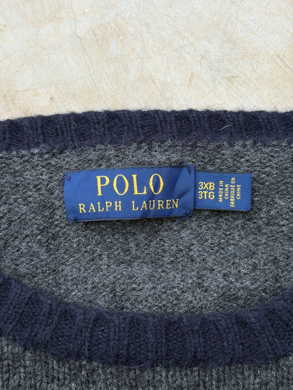 Polo Ralph Lauren Vintage 00s Polo Ralph Lauren Mascot Knit Sweater Size US XXL / EU 58 / 5 - 7 Thumbnail
