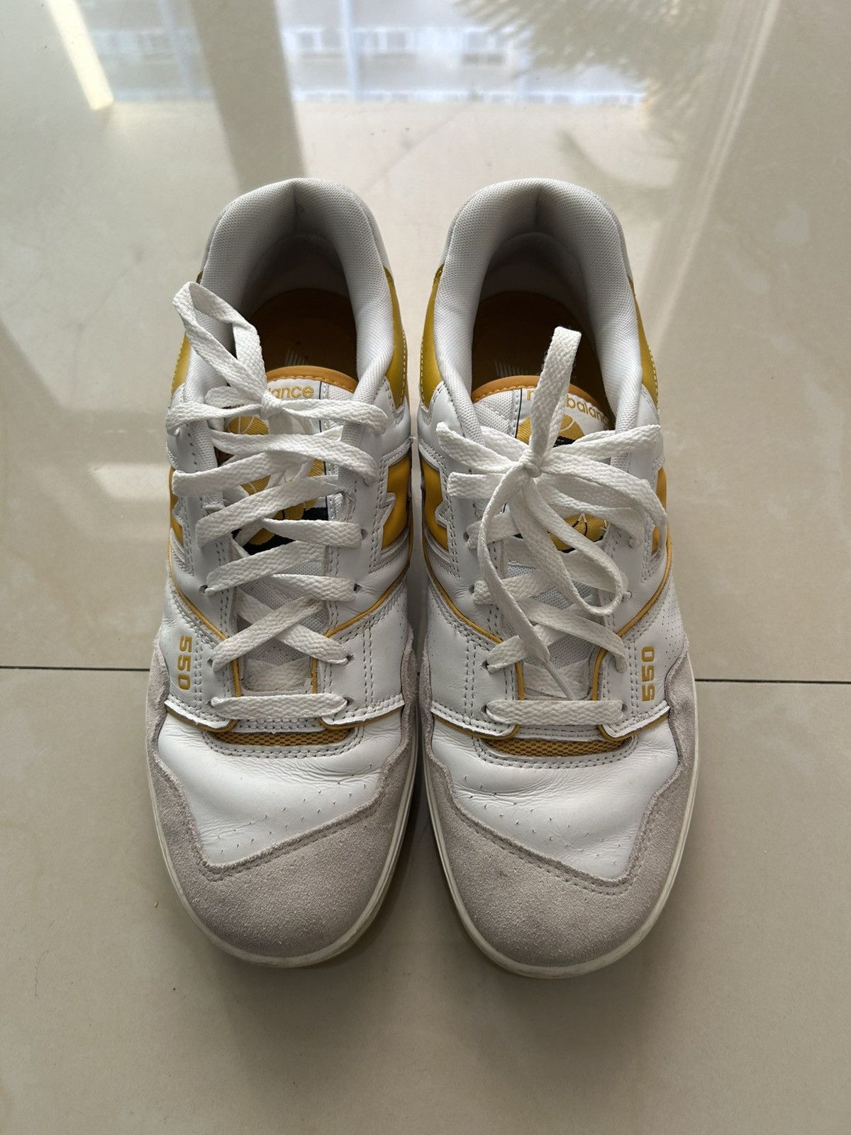 New Balance New Balance 550 yellow/white Size US 9 / EU 42 - 3 Thumbnail