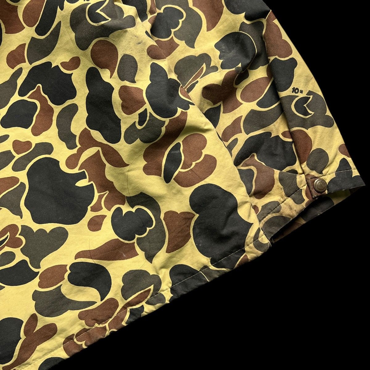 Goretex Vintage 80s 10X Duck Camo Gore-Tex Hunting Shooting Jacket Size US L / EU 52-54 / 3 - 13 Thumbnail
