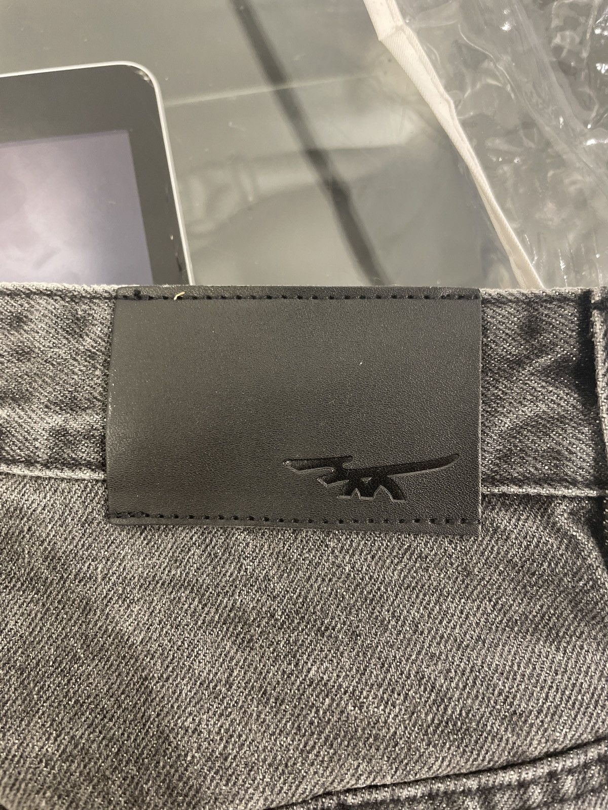 HMDD HMDD Patch Jeans Black/Gray Small Size US 30 / EU 46 - 3 Thumbnail