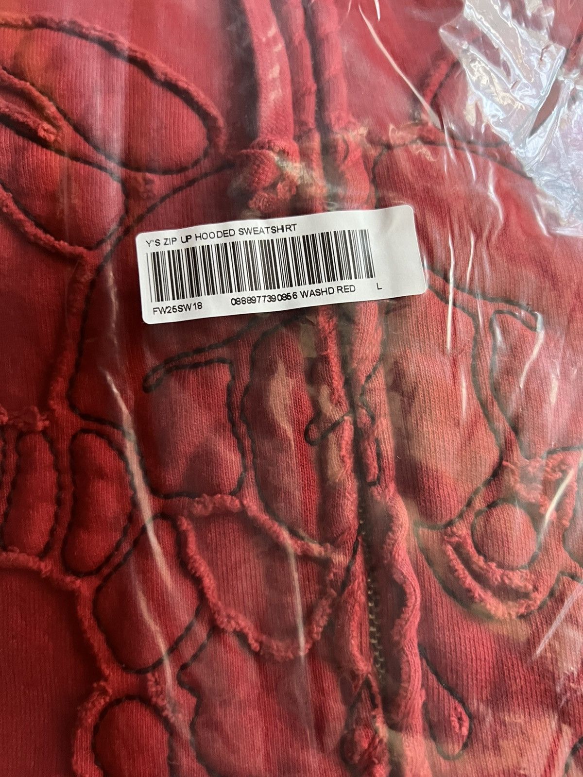Supreme × Yohji Yamamoto Supreme Yohji Yamamoto Y's Zip Up Hoodie FW25 Size US L / EU 52-54 / 3 - 5 Thumbnail