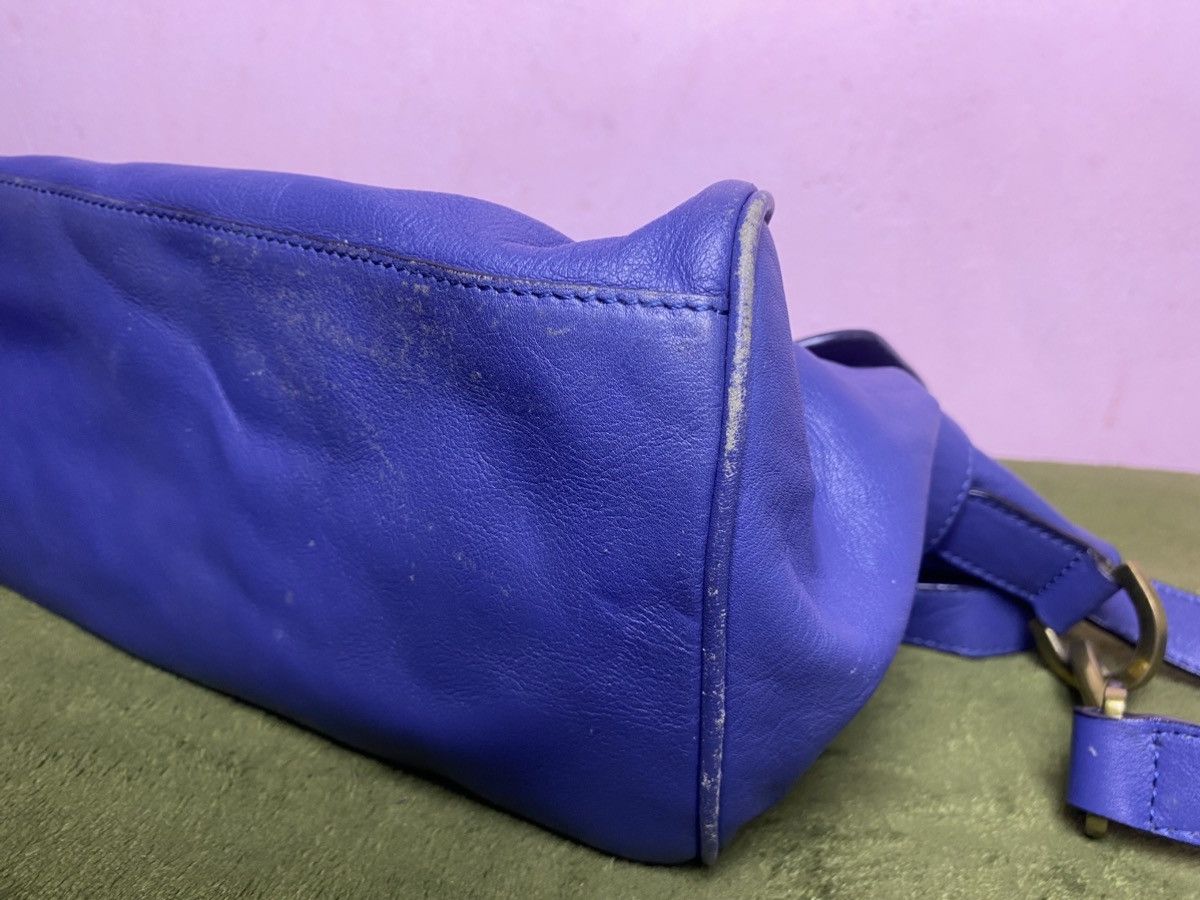 Mulberry Mulberry Alexa Blue Leather Satchel Bag Size ONE SIZE - 15 Thumbnail