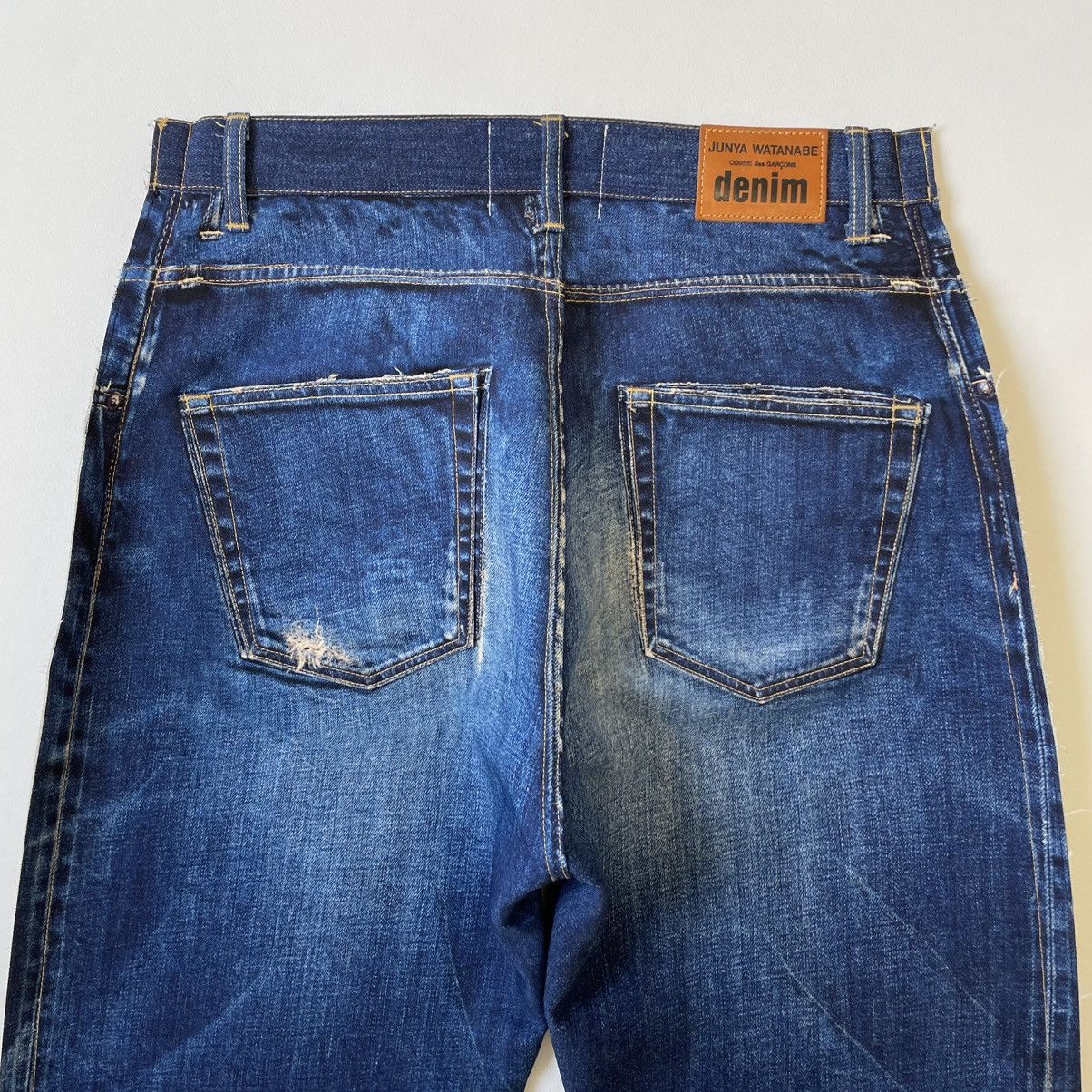 Junya Watanabe S/S ‘Trompe L'oeil’ Denim Printed Jeans Size US 30 / EU 46 - 17 Thumbnail