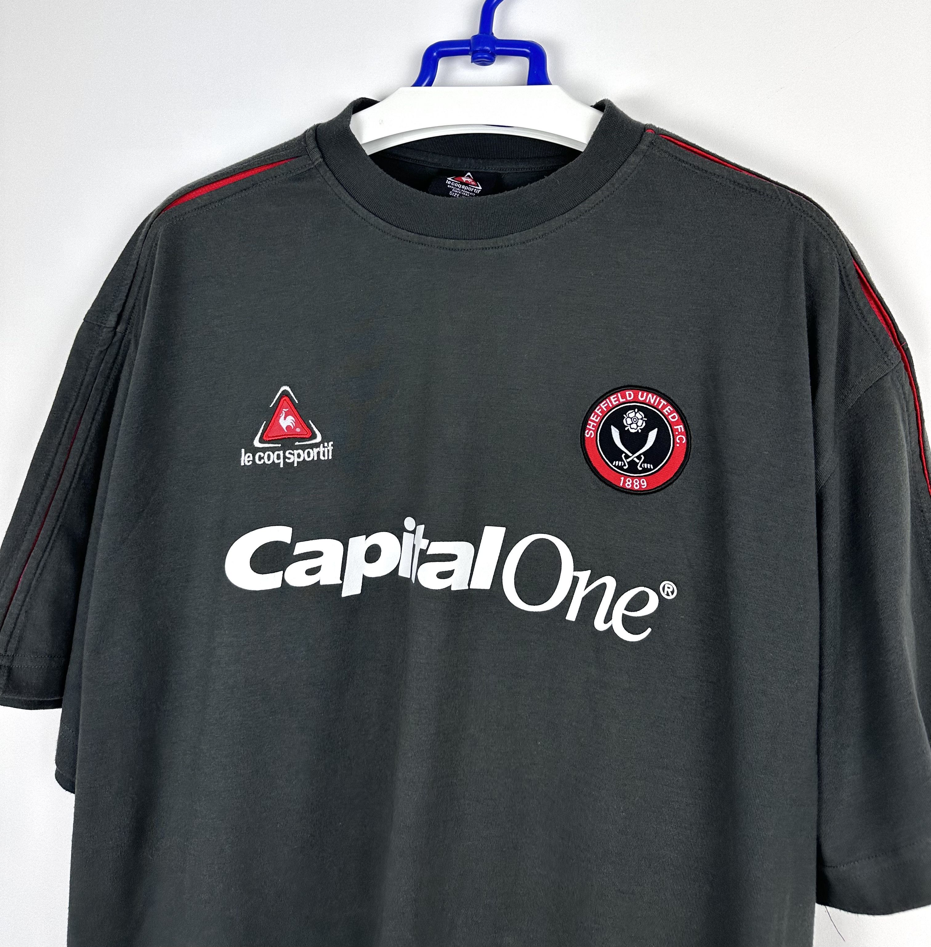 Le Coq Sportif Le Coq Sportif Shefield United F.C. football sports shirt Size US XL / EU 56 / 4 - 2 Thumbnail