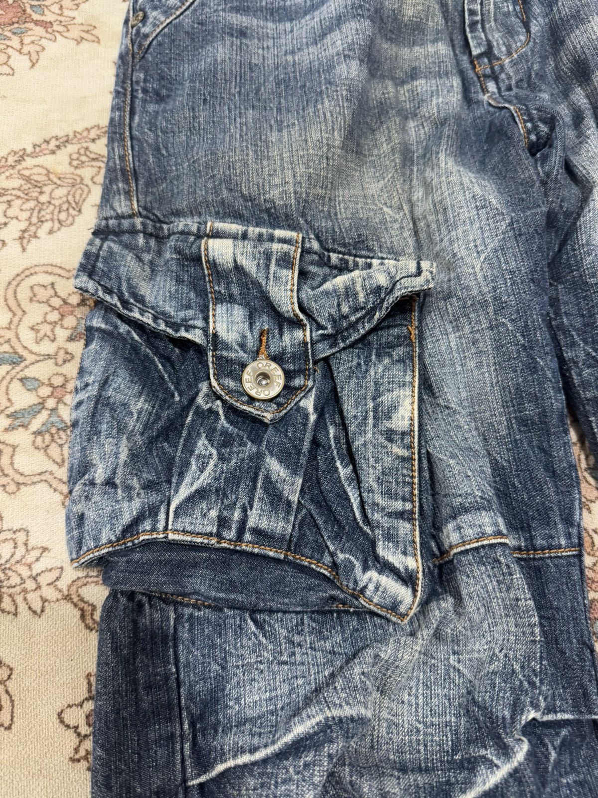 Vintage Vintage Y2K Oreef Surfer Cargo Jeans Size US 32 / EU 48 - 3 Thumbnail