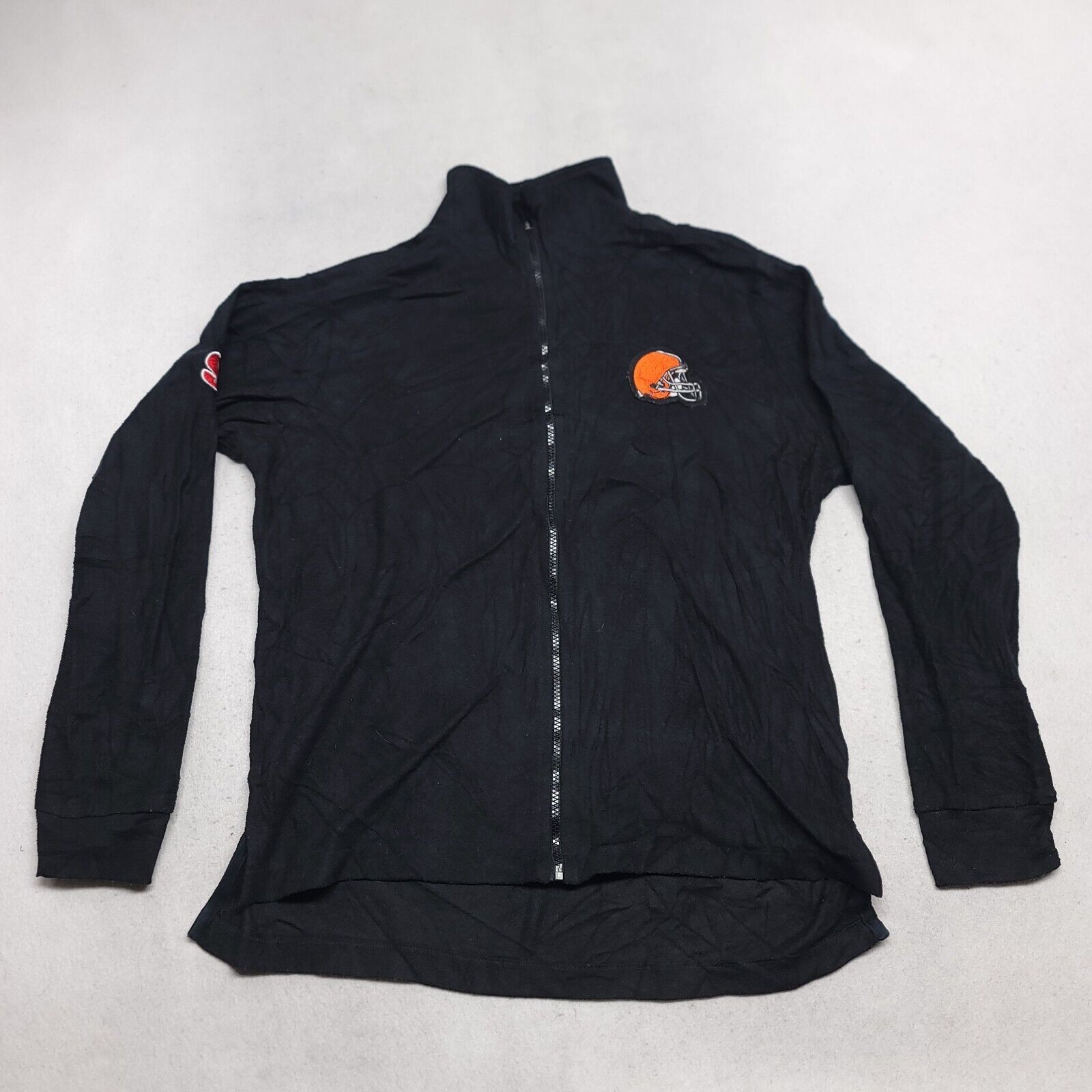 NFL NFL Cleveland Browns Zip Up Casual Jacket Womens Size XL Size XL / US 12-14 / IT 48-50 - 2 Thumbnail