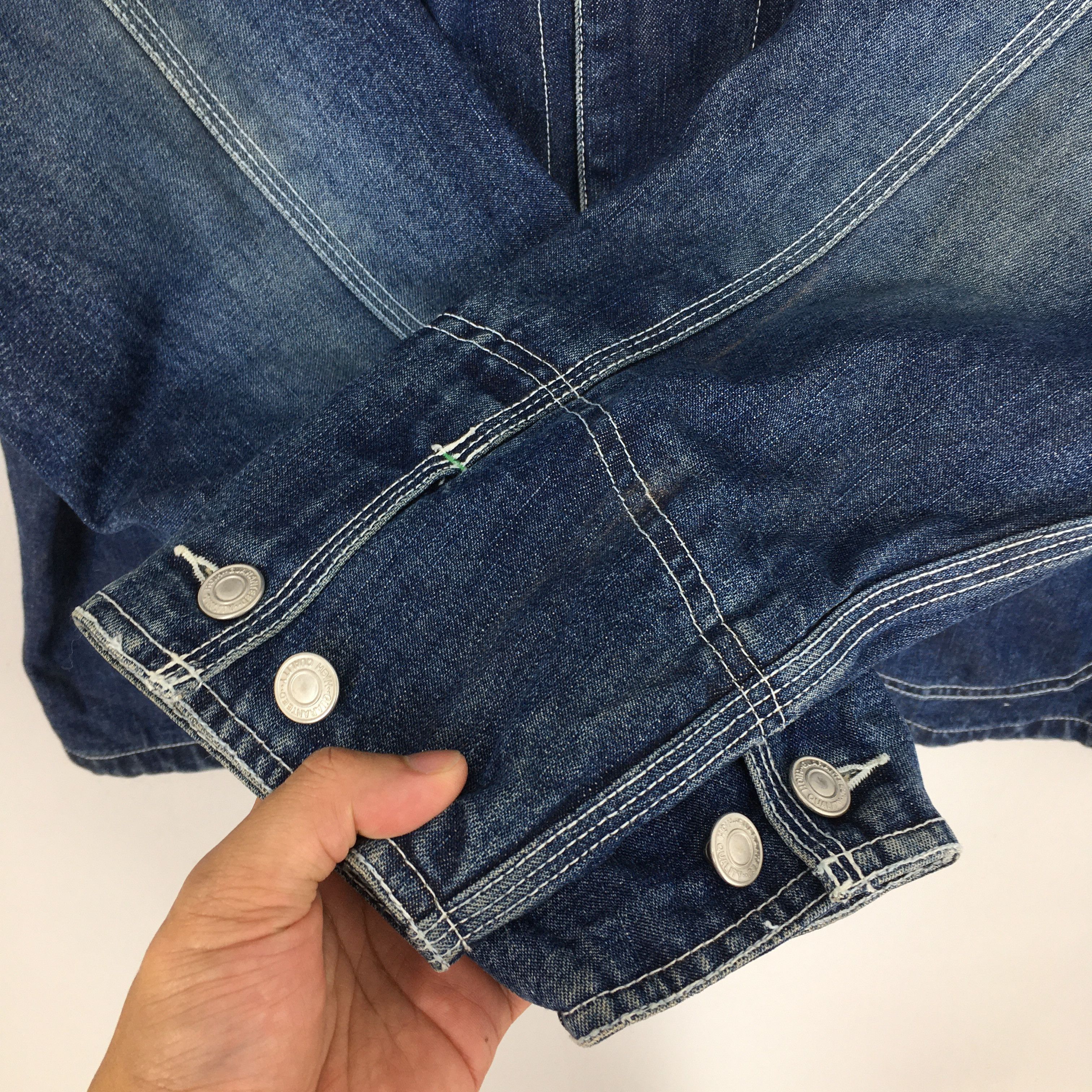 Other Vintage 1980s Radio Flyer Denim Chore Workers Jacket Large Size US L / EU 52-54 / 3 - 4 Thumbnail