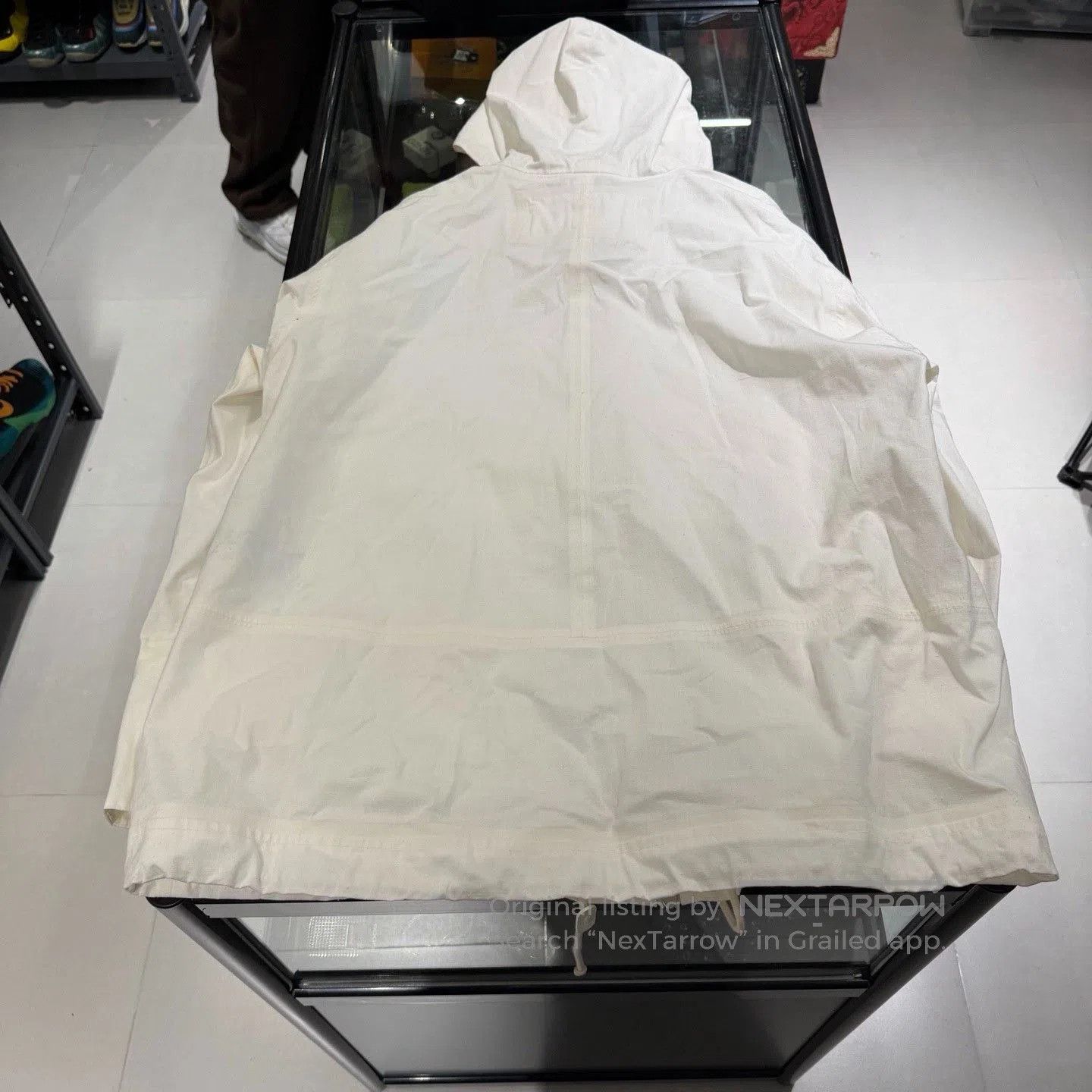 Jil Sander Jil Sander White Hooded Coat. Size US M / EU 48-50 / 2 - 6 Thumbnail