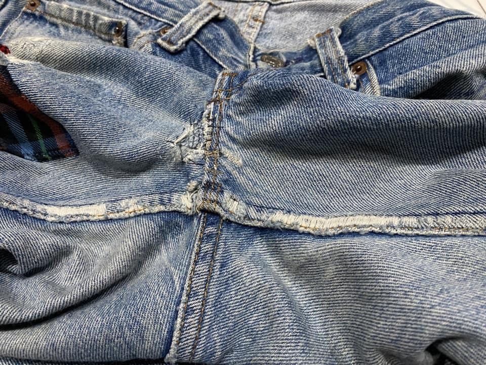 Levi's Vintage Levis 501 Jeans Rindem Patchwork Denim Size US 30 / EU 46 - 8 Thumbnail