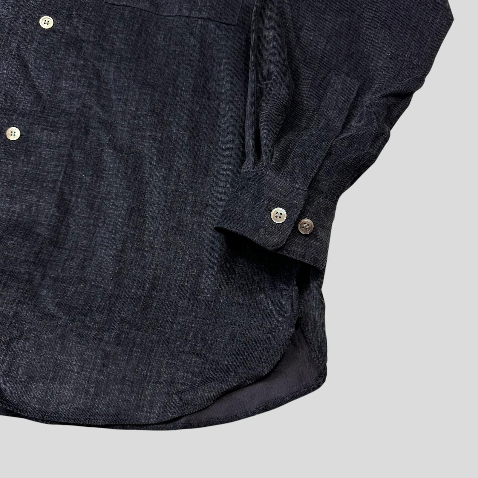 Issey Miyake Issey Miyake 90’s Velour Velvet Baggy Corduroy Shirt - L Size US L / EU 52-54 / 3 - 4 Thumbnail