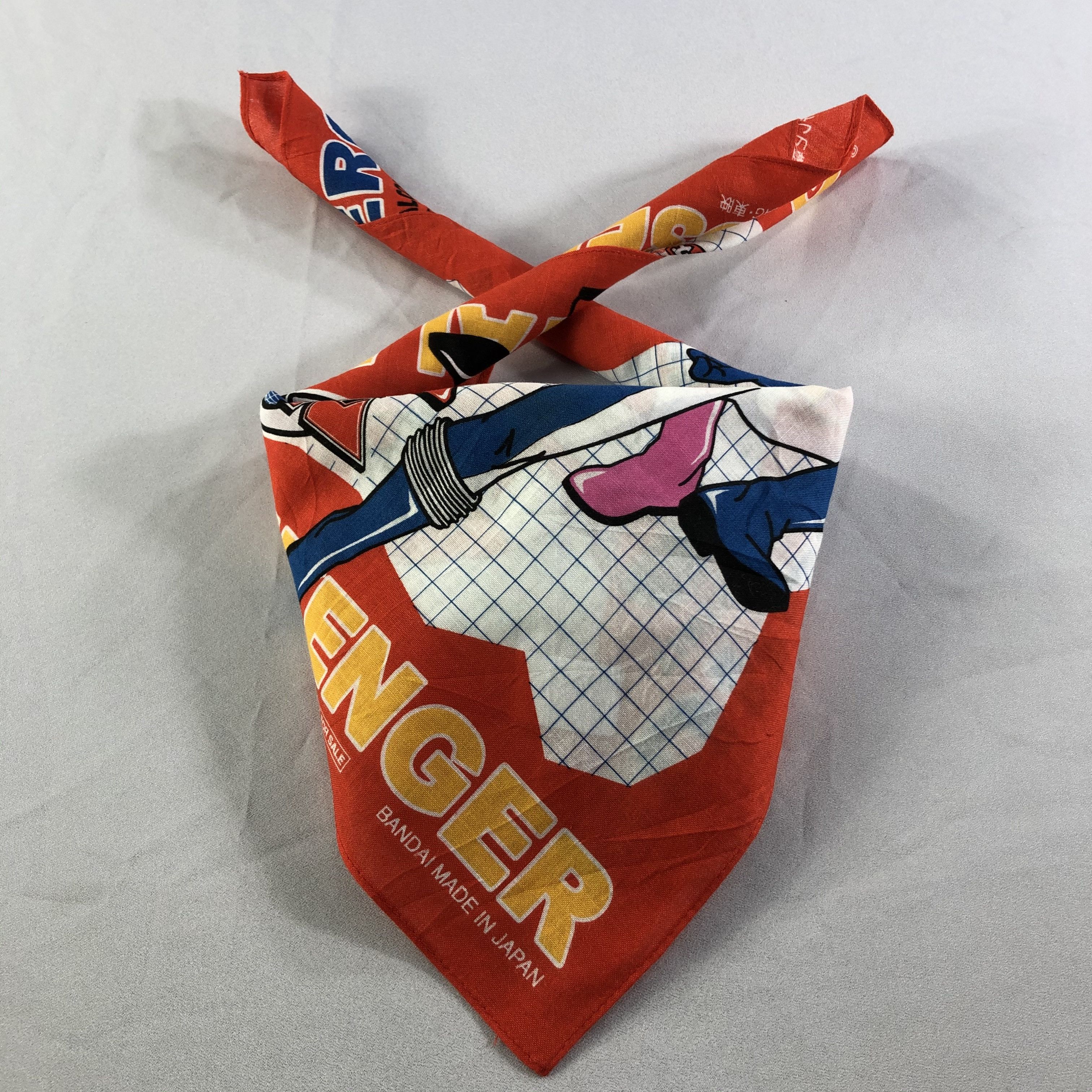 image of Vintage Power Rangers Handkerchief / Neckerchief / Bandana, Men's