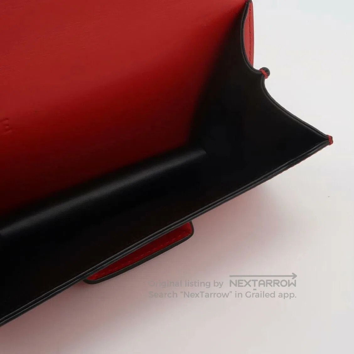 Loewe Loewe Barcelona Triangle Bag Red Small. Size ONE SIZE - 6 Thumbnail