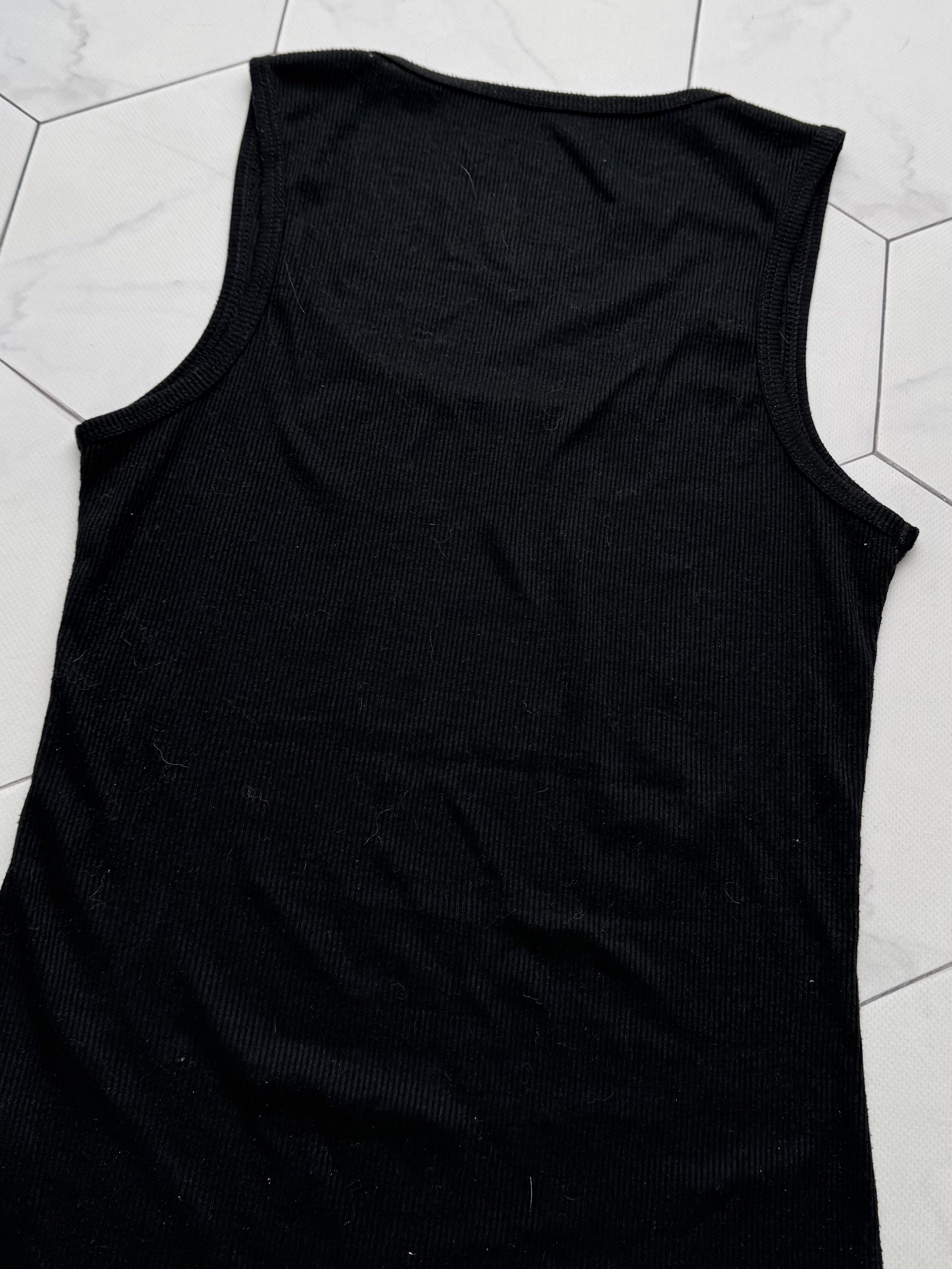 Bebe Vintage Bebe Ribbed Tank Top Y2K Glam Clubwear Top B4 Size XS / US 0-2 / IT 36-38 - 7 Thumbnail