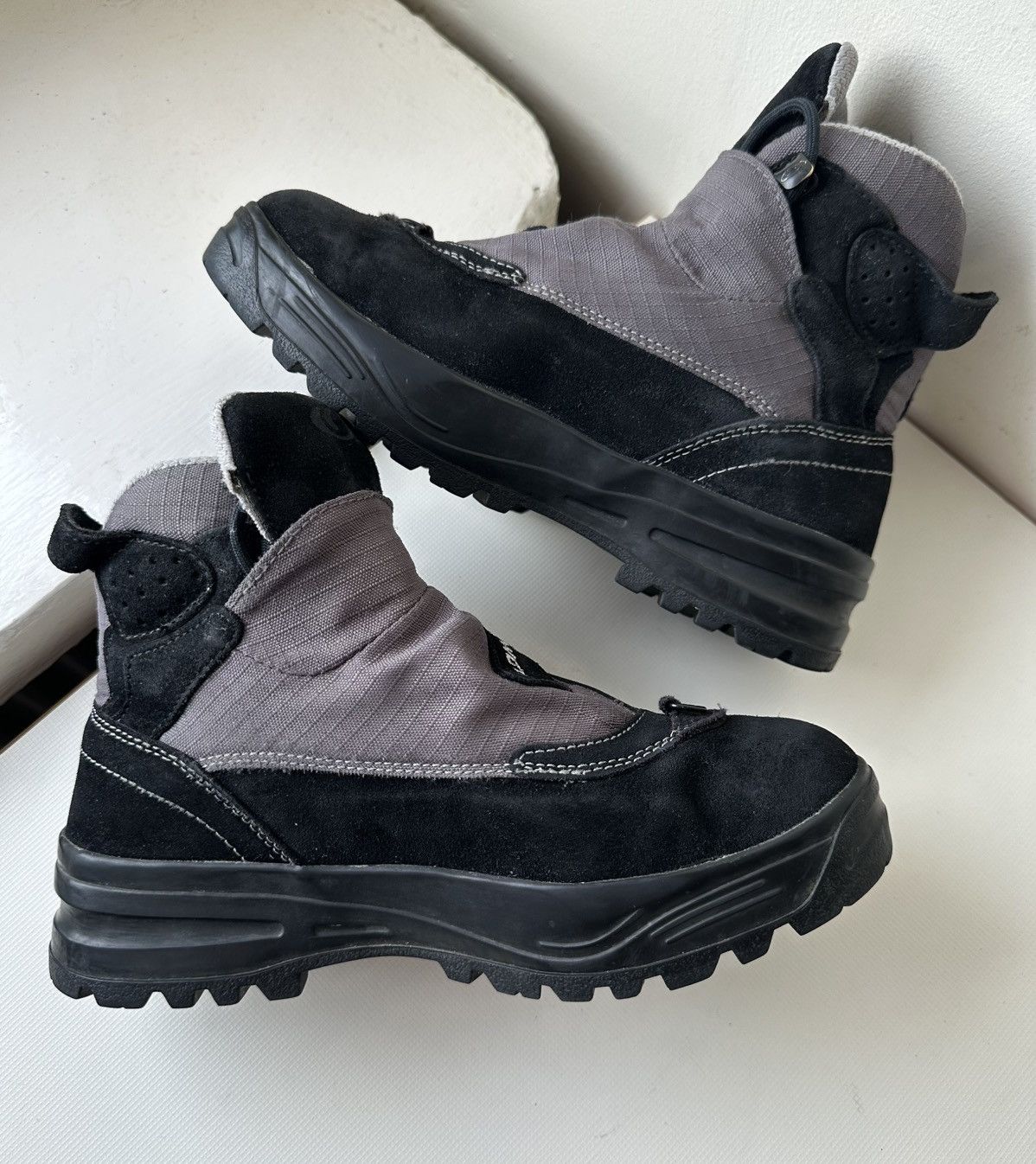 Salomon Salomon Adventure 7 GTX (2006) vintage black suede boots Size US 7 / IT 37 - 3 Thumbnail