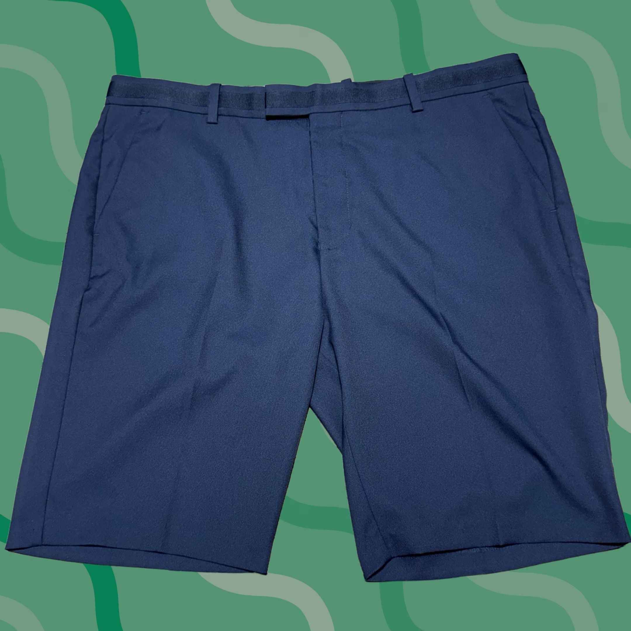 G/FORE G/Fore Shorts Mens 38 Blue Chino Stretch Performance 9in Inseam T Size US 38 / EU 54 - 1 Thumbnail