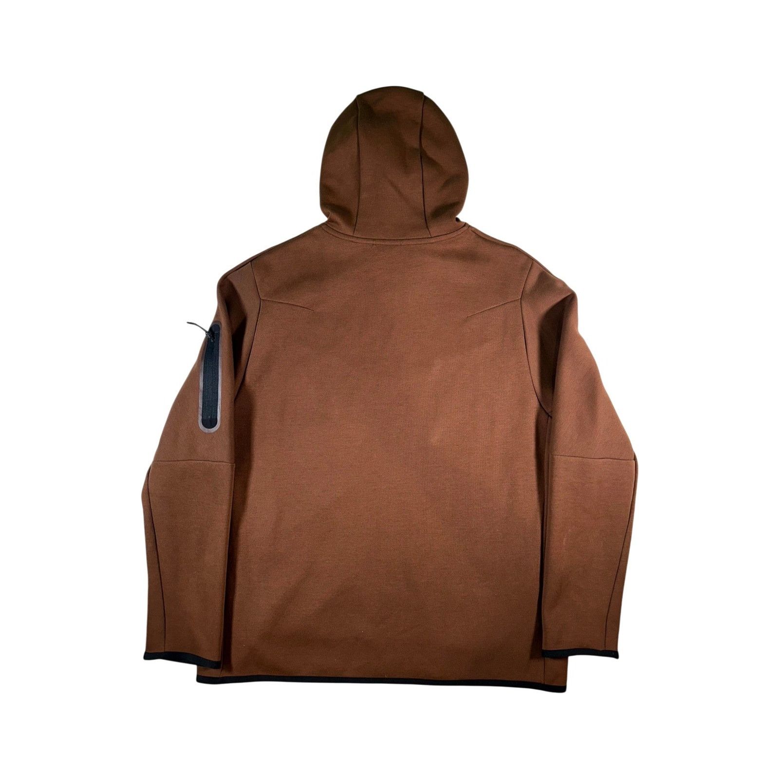 Nike Nike Tech Brown Hoodie Size US XL / EU 56 / 4 - 2 Thumbnail