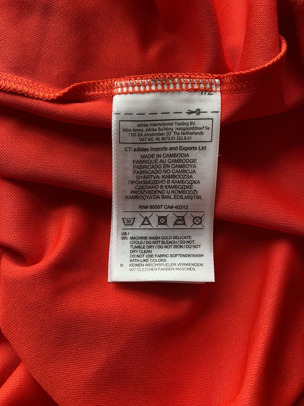 Adidas Vintage 2017/2018 Benfica Adidas Red Soccer Jersey Football Size US XL / EU 56 / 4 - 7 Thumbnail