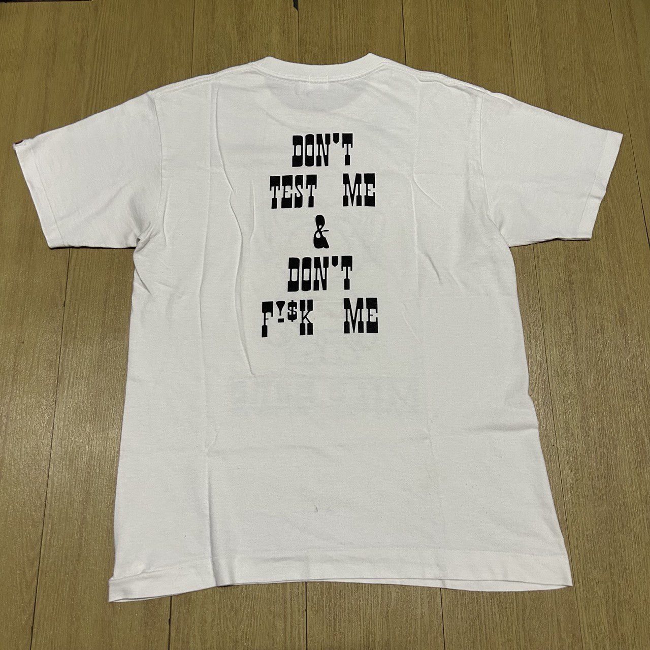 Bape 🔥RARE 2002 BABY MILO BORG Dont Test Me Dont F**k Me Tshirts Size US M / EU 48-50 / 2 - 2 Thumbnail