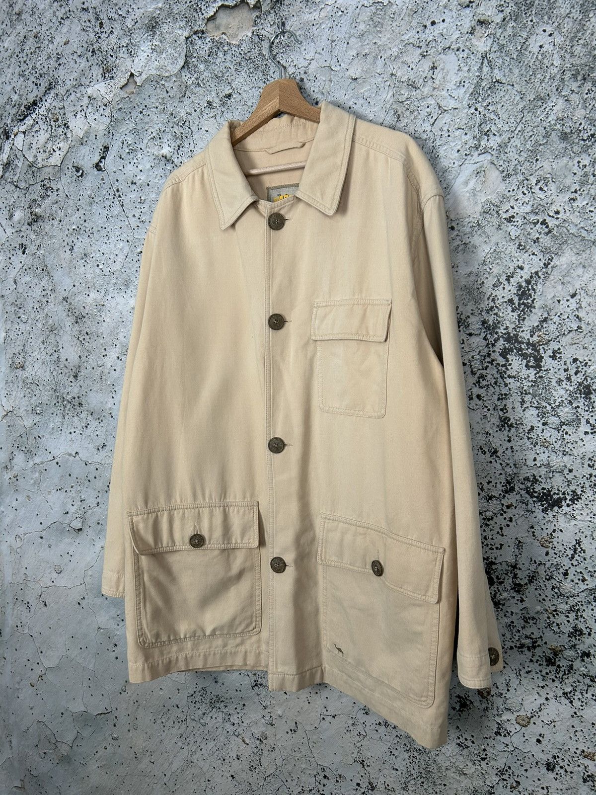 Camel Vintage Camel Light Jacket Coat Beige Desert Archive 90s Size US L / EU 52-54 / 3 - 2 Thumbnail