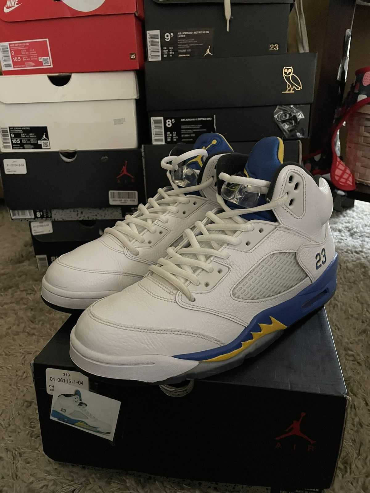 Jordan Brand JORDAN 5 LANEY SZ 8.5 Size US 8.5 / EU 41-42 - 1 Thumbnail