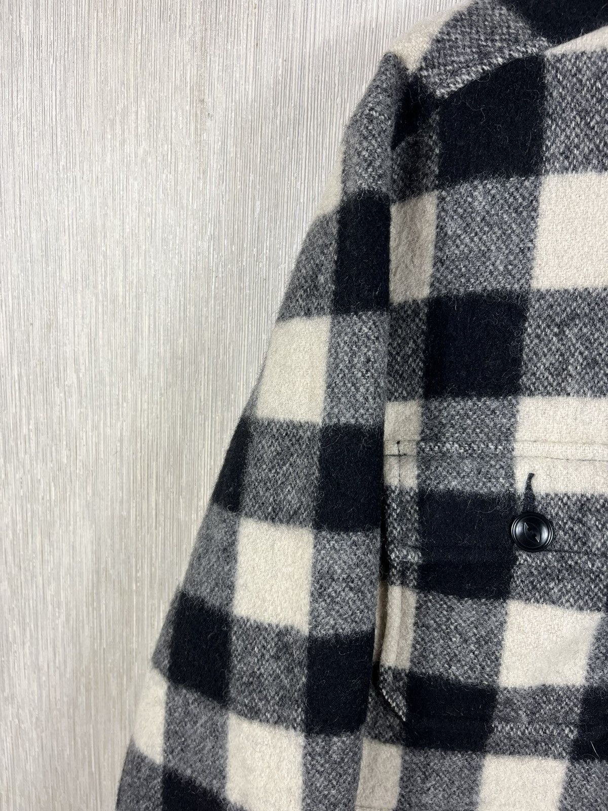 Flannel × Ralph Lauren × Vintage Vintage Ralph Lauren cropped wool plaid flannel jacket shirt Size US M / EU 48-50 / 2 - 10 Thumbnail