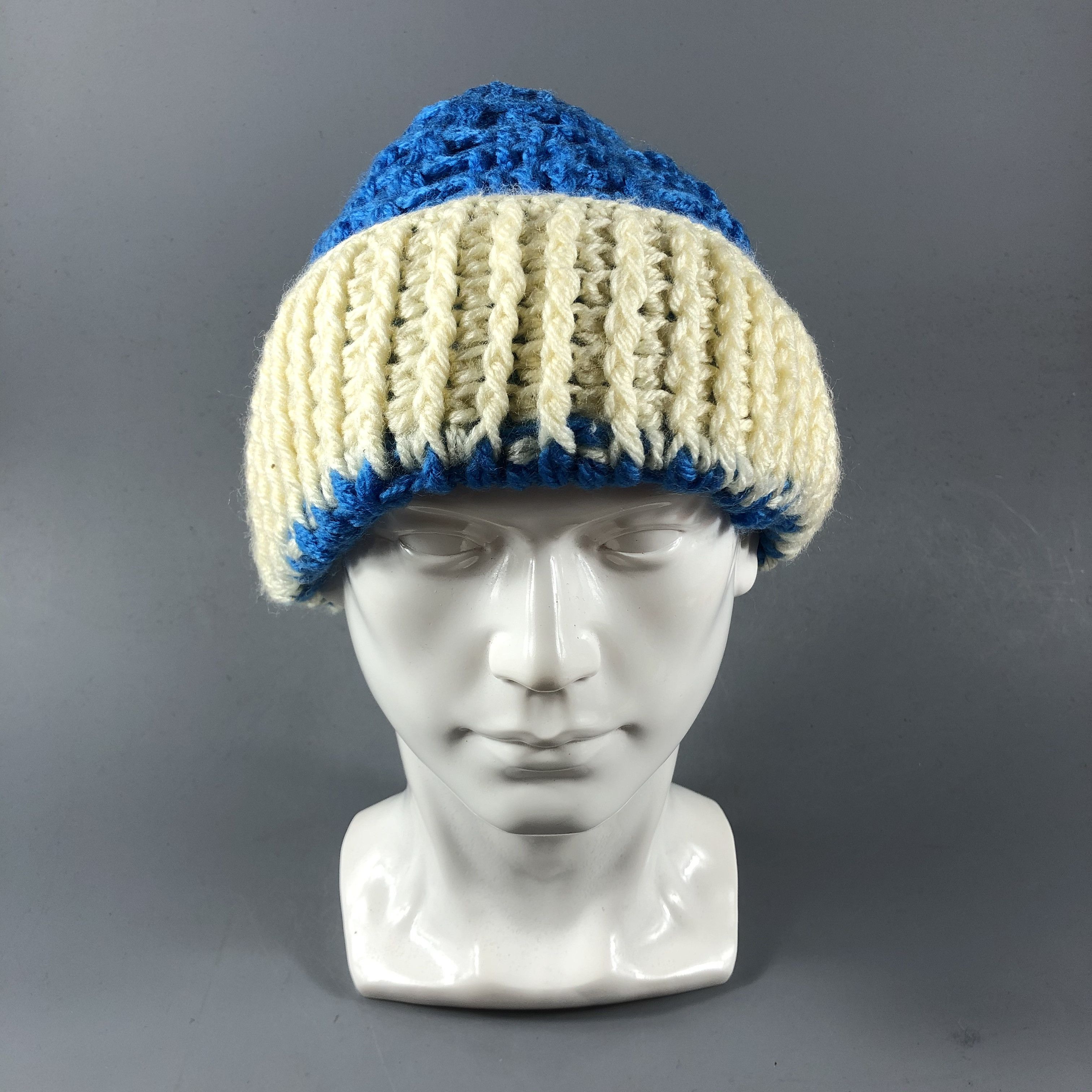 Japanese Brand Unknown Crochet Beanie Snowcap Snow Hat B766 Size ONE SIZE - 1 Thumbnail