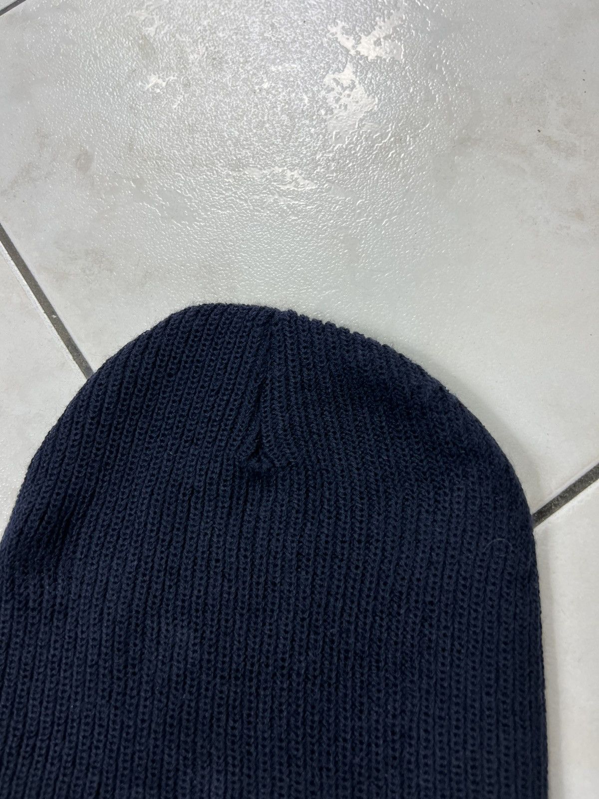 Supreme Supreme OG basic beanie navy knitted small logo hat cap Size ONE SIZE - 4 Thumbnail
