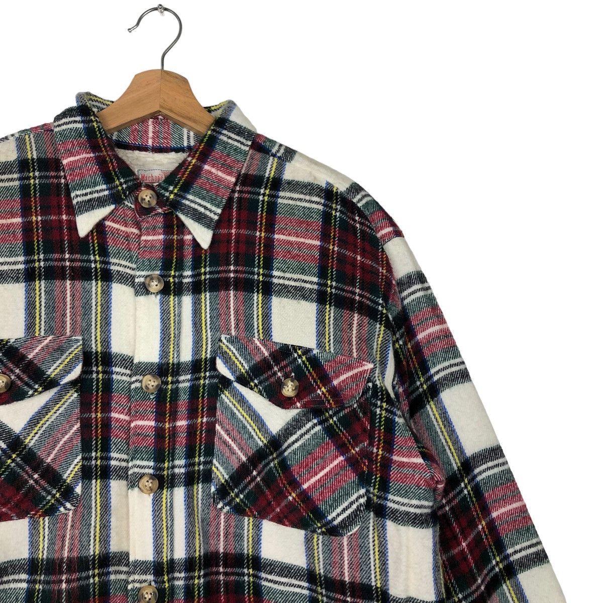 Flannel 🔥90’s Flannel Wool Jacket Machopemind Japan Issey Miyake Size US L / EU 52-54 / 3 - 5 Thumbnail