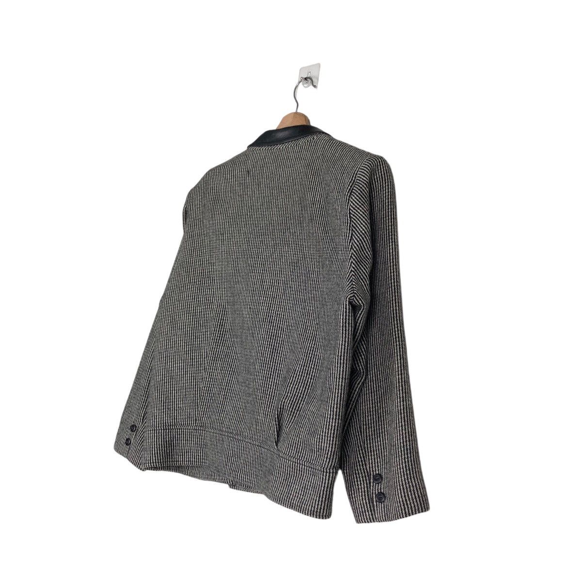 Japanese Brand 🔥Vintage Wool Jacket Bomber Herringbone Issey Miyake Japan Size US M / EU 48-50 / 2 - 10 Thumbnail