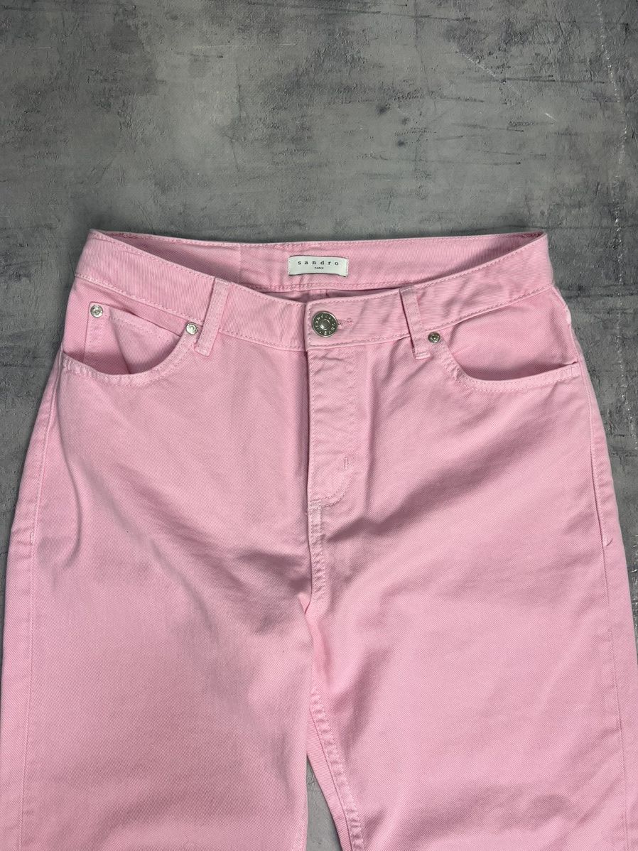 Sandro Sandro Pants Pink Size 28" / US 6 / IT 42 - 2 Thumbnail