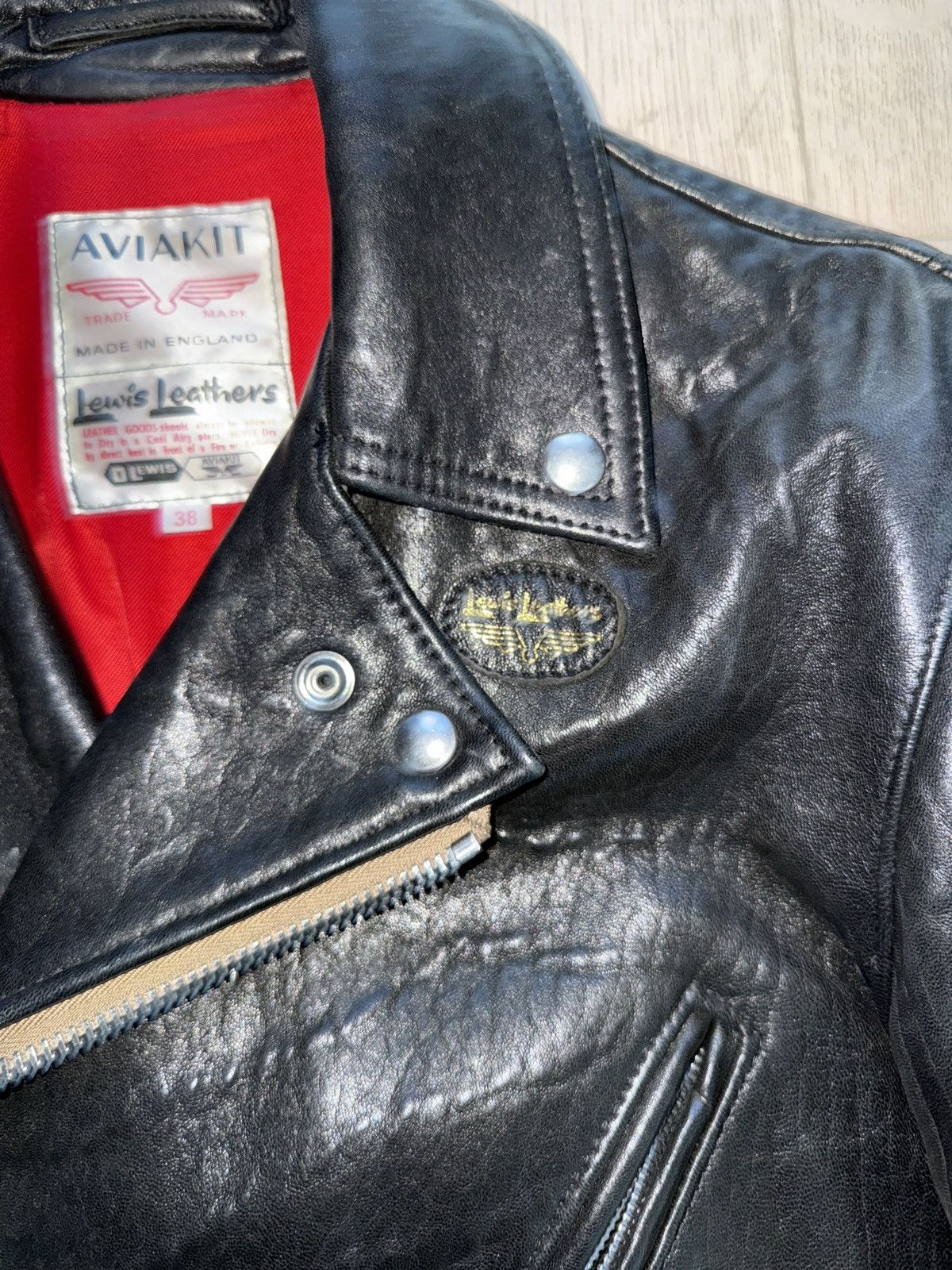 Lewis Leathers Lewis Leathers Cyclone Jacket Sheep Skin Size US M / EU 48-50 / 2 - 3 Thumbnail