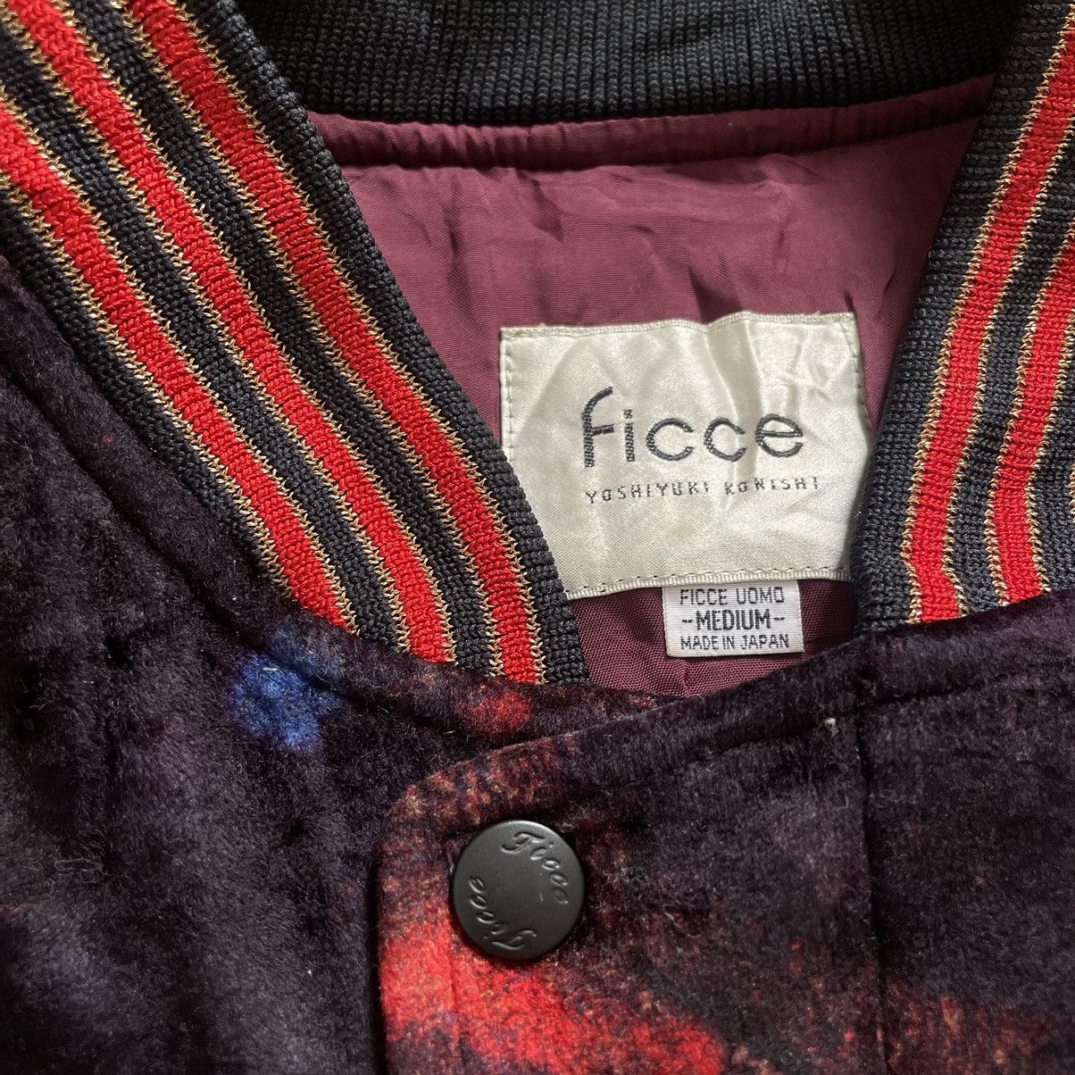 Yoshiyuki Konishi AW/91-92 Ficce Uomo Yoshiyuki Konishi Galaxy Bomber Jacket Size US M / EU 48-50 / 2 - 4 Thumbnail