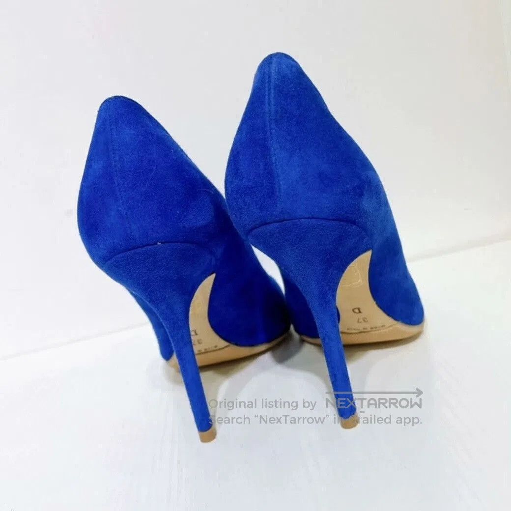 Dior Dior Royal Blue Suede High Heels Size 37. Size US 6 / IT 36 - 7 Thumbnail