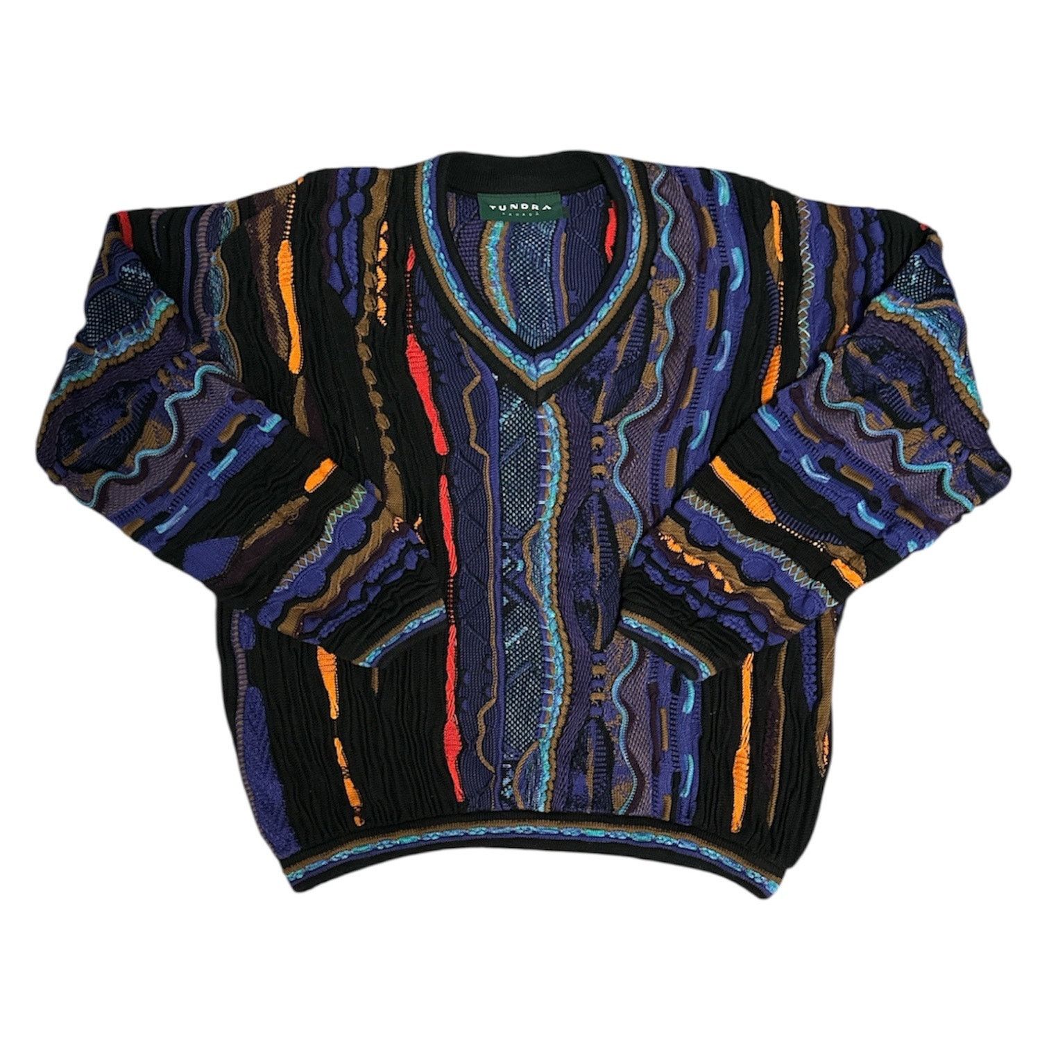 Tundra Vintage Tundra 3D Cable Knit Sweater Size US L / EU 52-54 / 3 - 1 Thumbnail