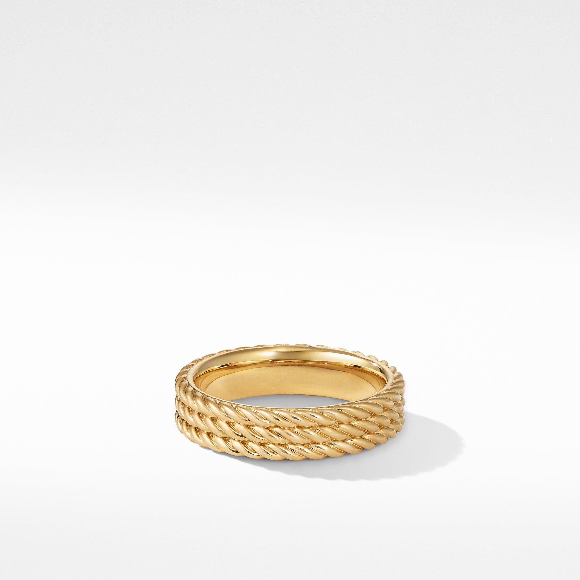 David Yurman o1w1db11025 R25228M /Size 6 /Rings in Golden Size ONE SIZE - 1 Preview