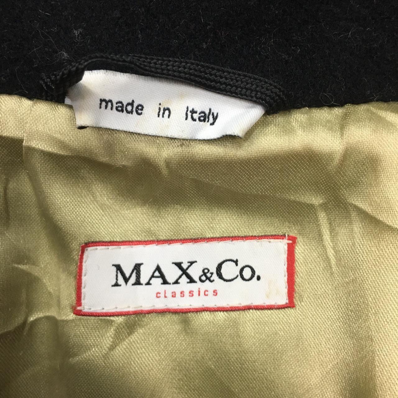 Vintage Vtg MAX & Co. Classics Double Breasted Button Long Coat Size XS / US 0-2 / IT 36-38 - 4 Thumbnail