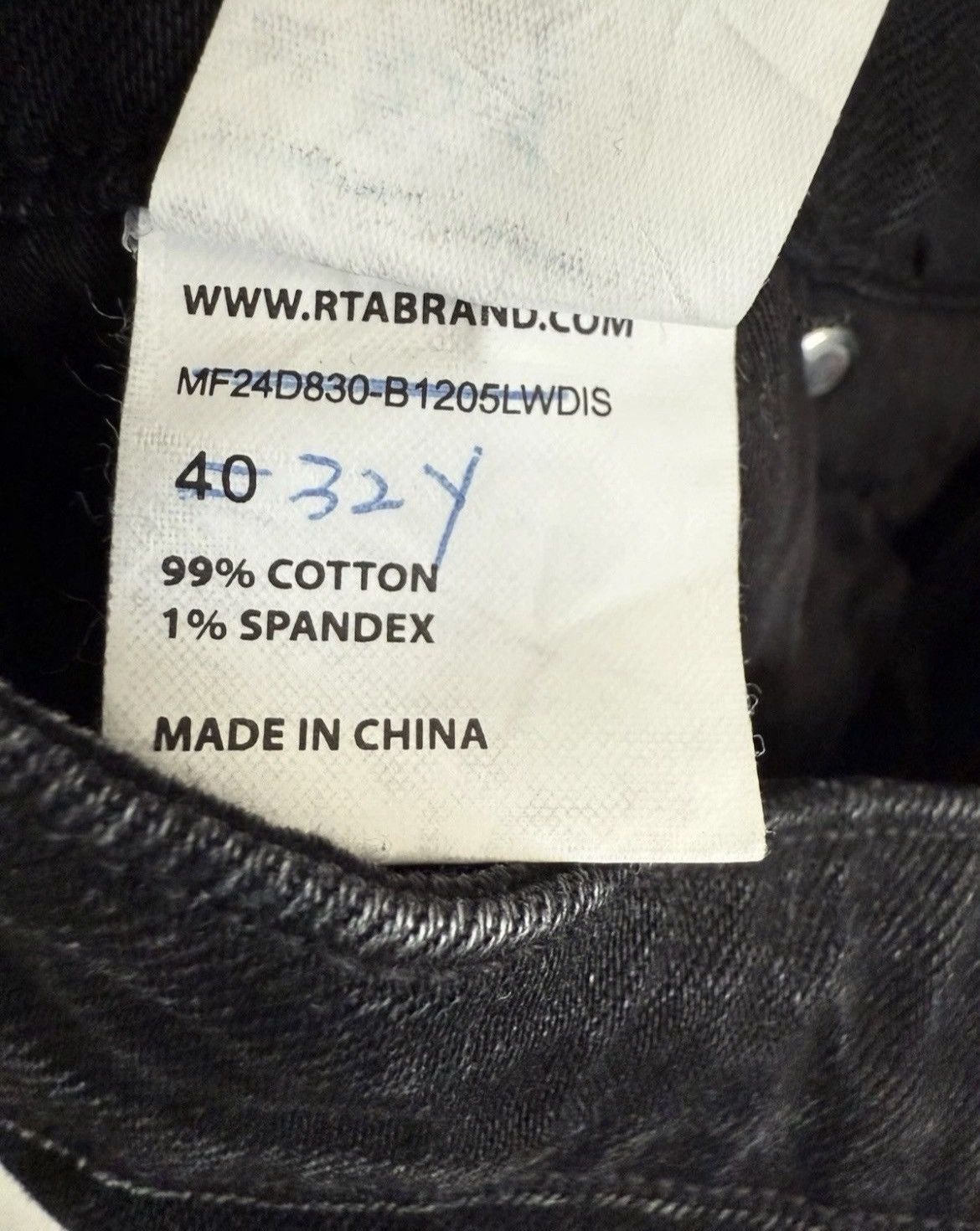 Rta RTA Jean Short Size US 32 / EU 48 - 7 Thumbnail