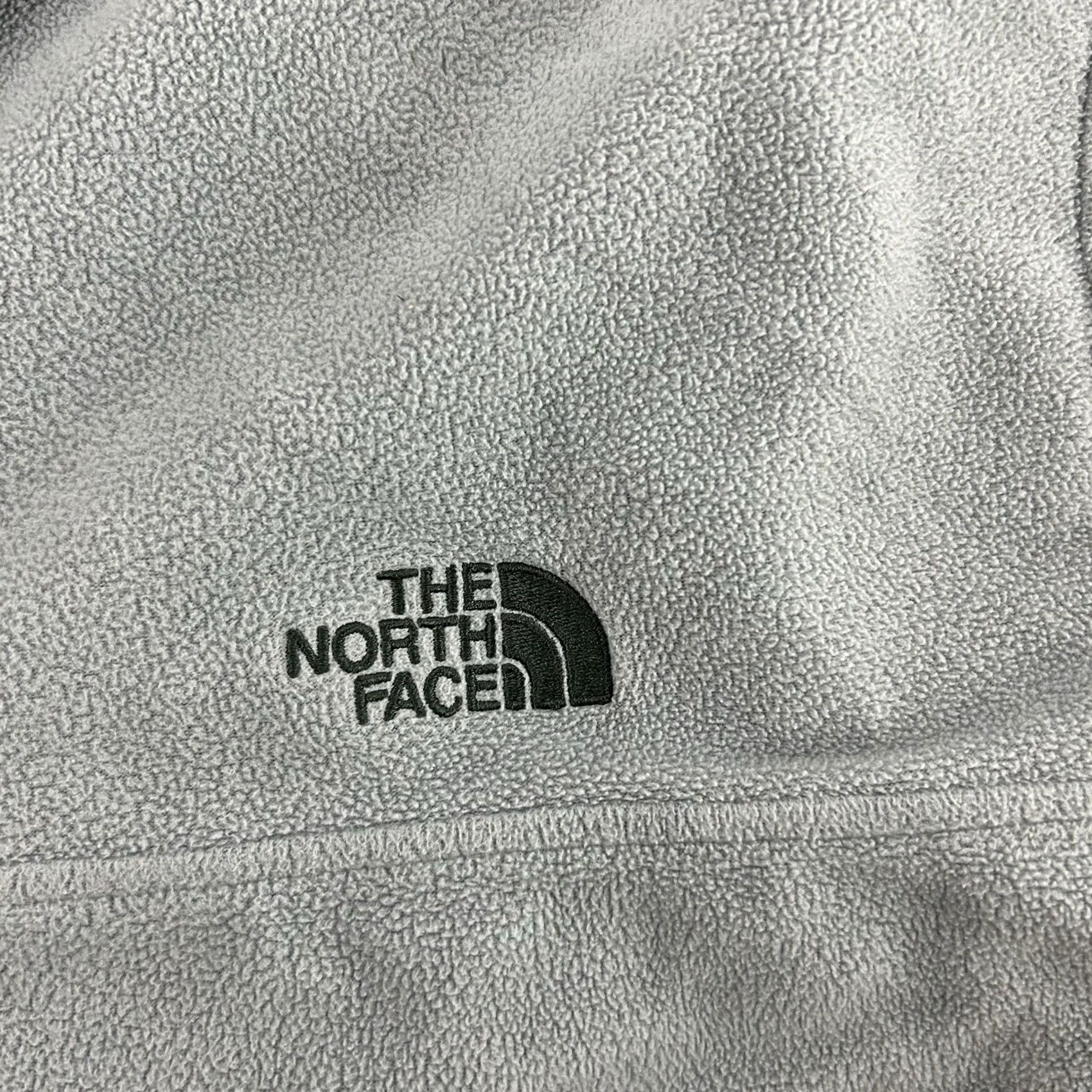 The North Face The North Face Mens 2XL Grey Fleece Pullover Sweatshirt 1/4 Snap Button Mid Layer Size US XXL / EU 58 / 5 - 3 Thumbnail