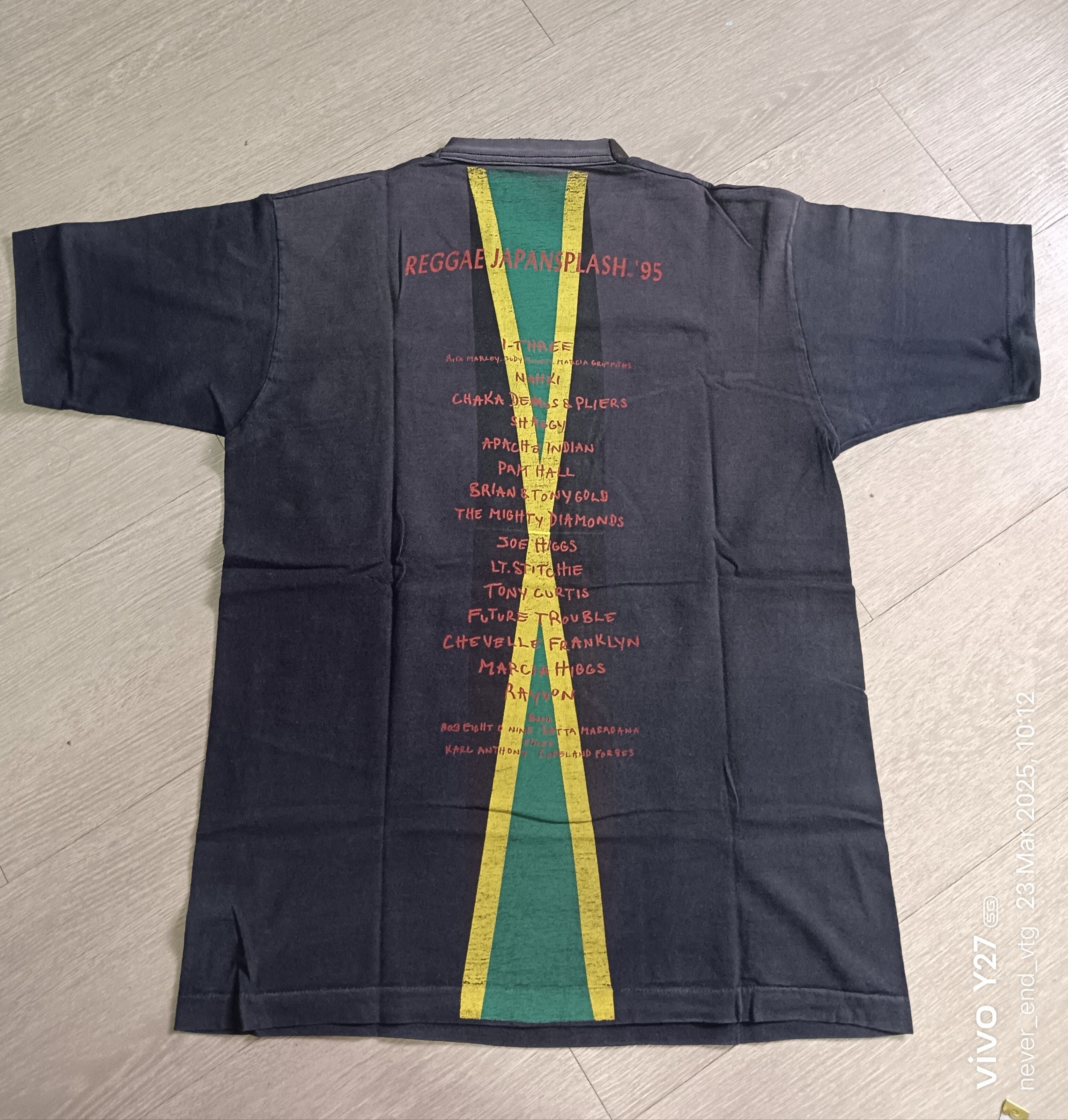 Band Tees × Vintage vintage Reggae Tour Japan Size US L / EU 52-54 / 3 - 2 Thumbnail