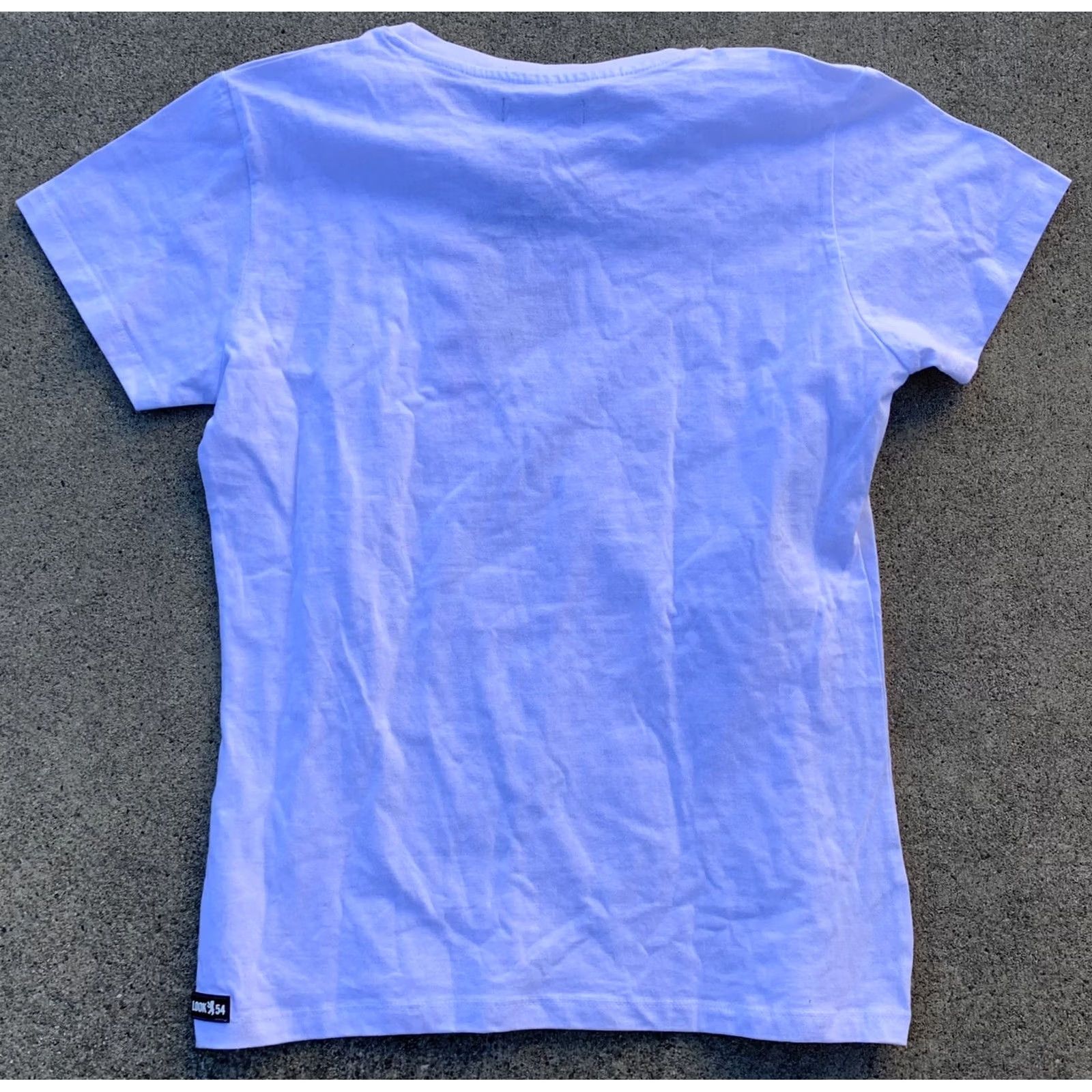 Vintage Look54 Berlin t-shirt M Was wirklich zahlt im Leben What Really Matters In Life White Cotton Short Sleeve Pullover Women T-Shirt Casual Size M / US 6-8 / IT 42-44 - 6 Thumbnail