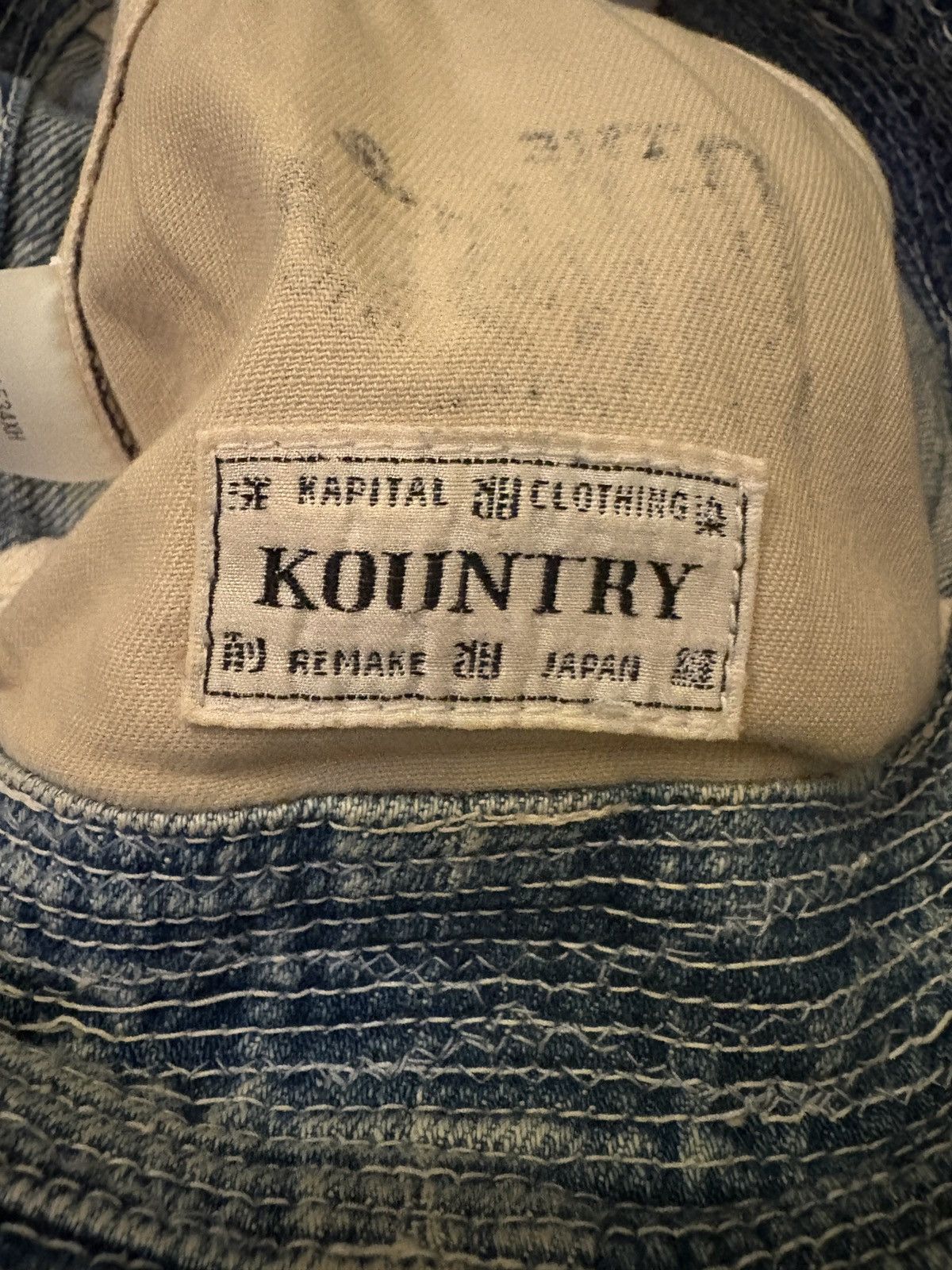 Kapital Kountry Kapital Kountry Bucket Hat Size ONE SIZE - 3 Thumbnail