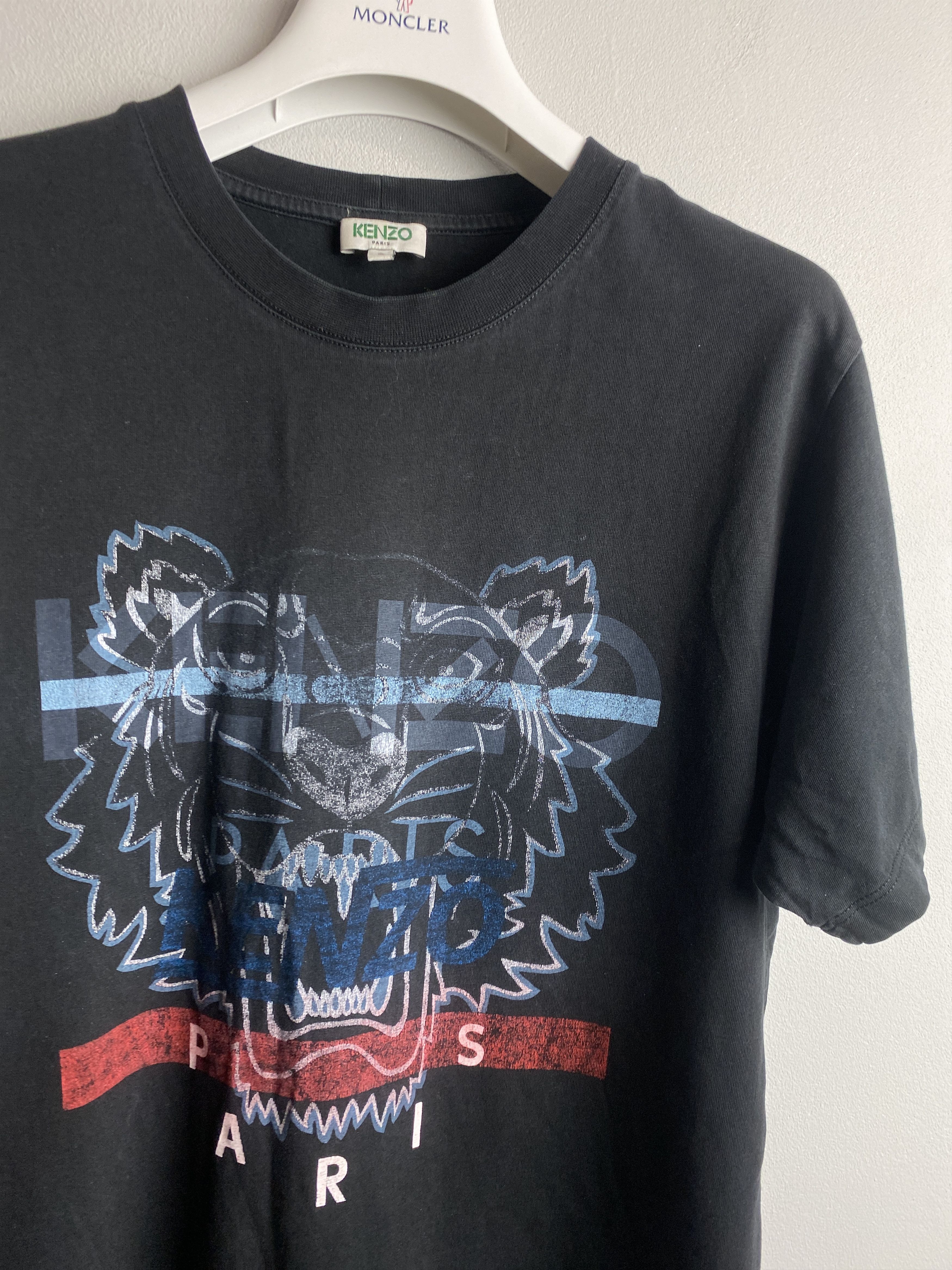 Kenzo Kenzo Paris big logo tiger t-shirt tee printed Size US S / EU 44-46 / 1 - 2 Thumbnail