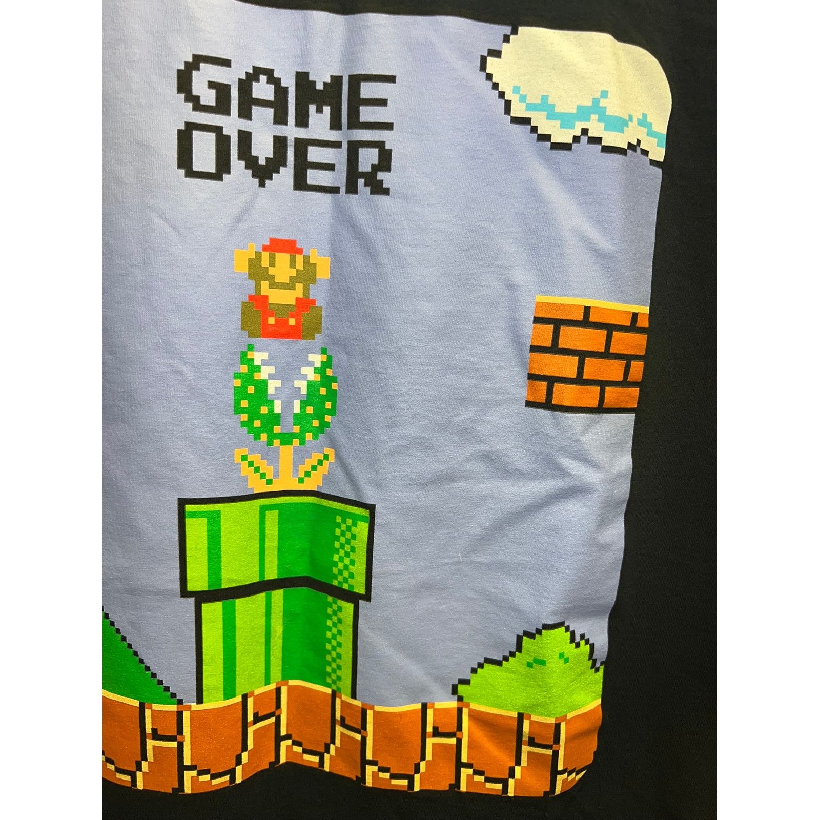 Other Super Mario bros Shirt Game Over Nintendo Video Game tee 2XL Size US XXL / EU 58 / 5 - 4 Thumbnail