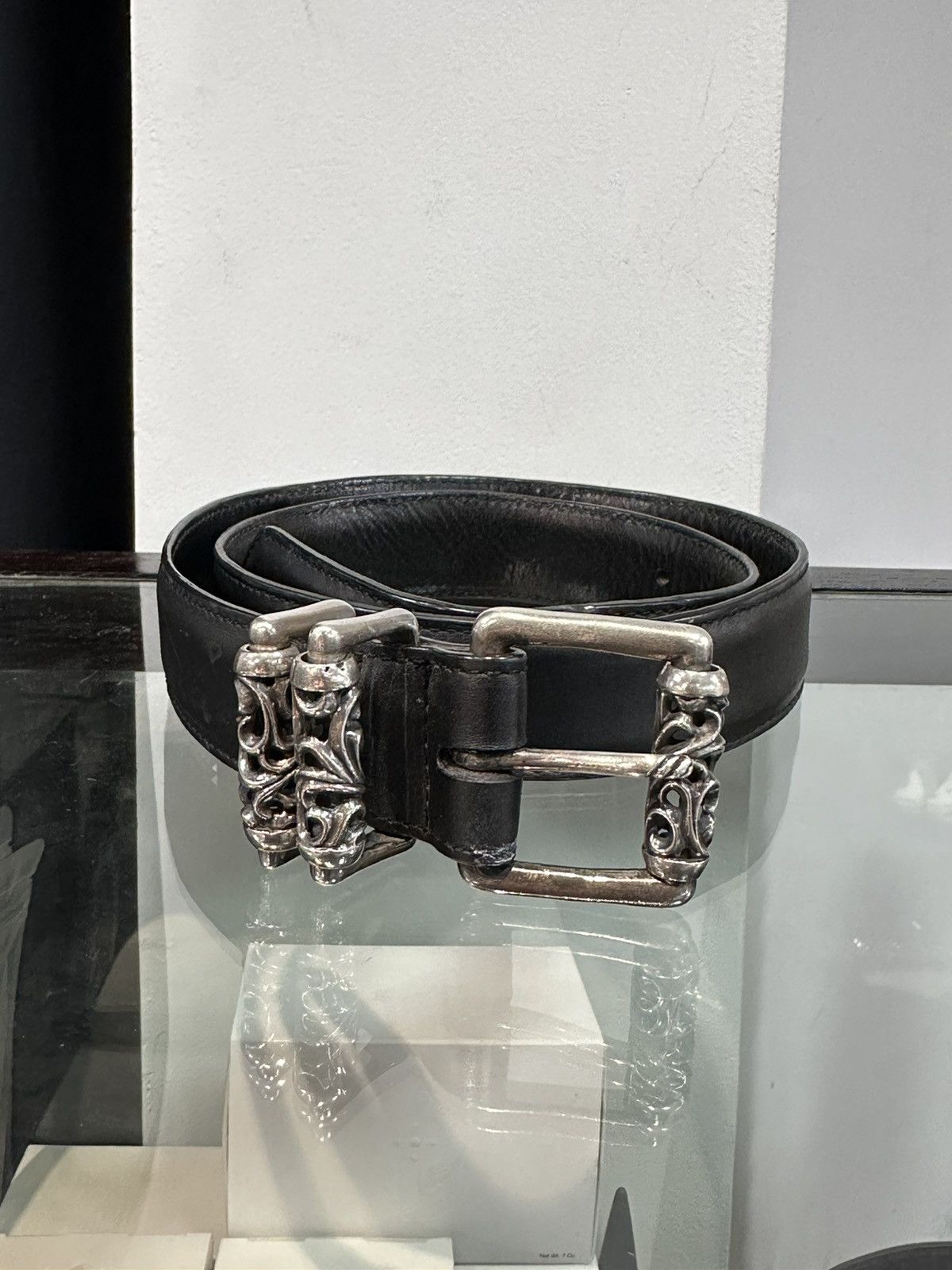 Chrome Hearts Chrome Hearts Mini Heart Belt Sz 30 | Grailed